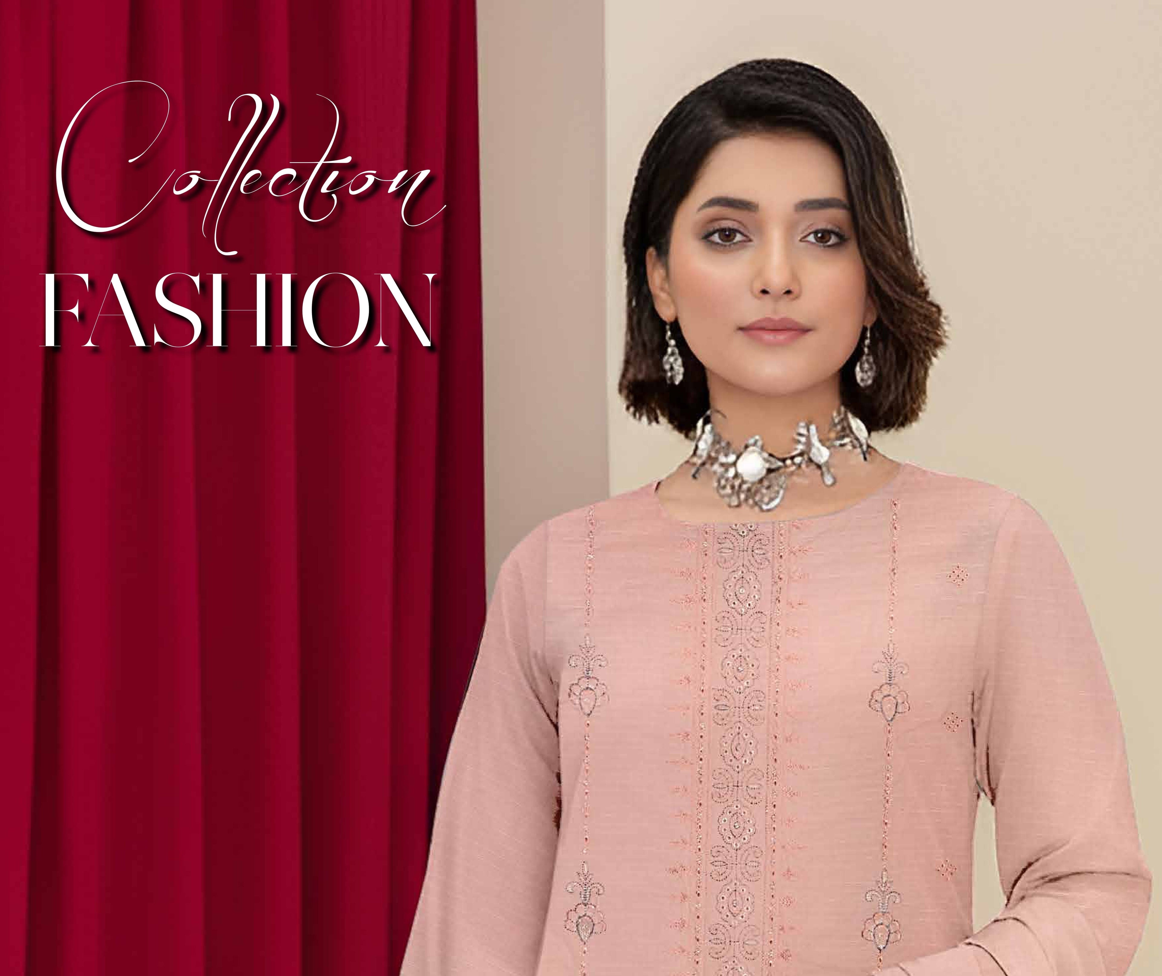 Embroidered 3 Piece Lawn Bin Iqbal Vol:521