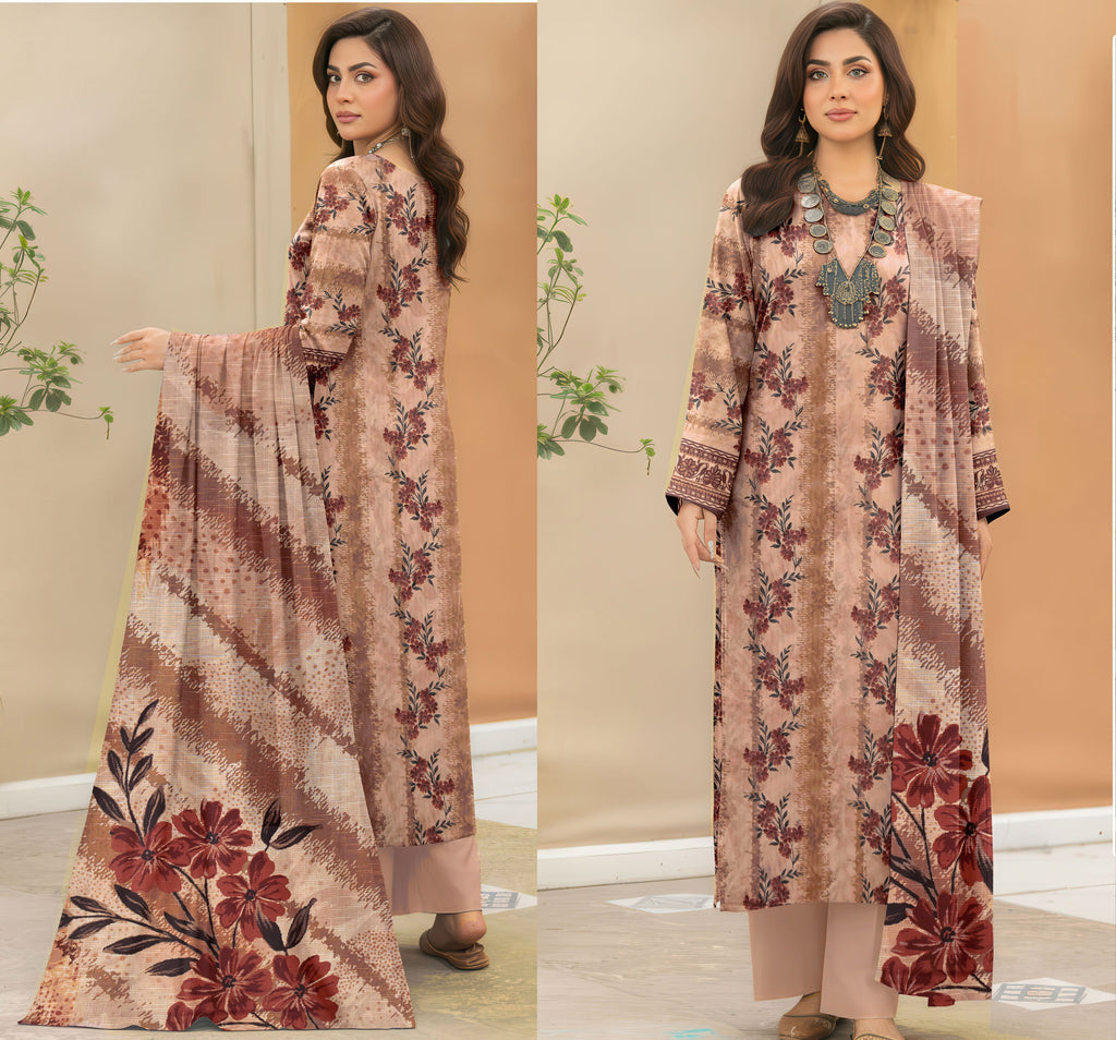 3 piece Lawn Fatima's Collection Vol:2782