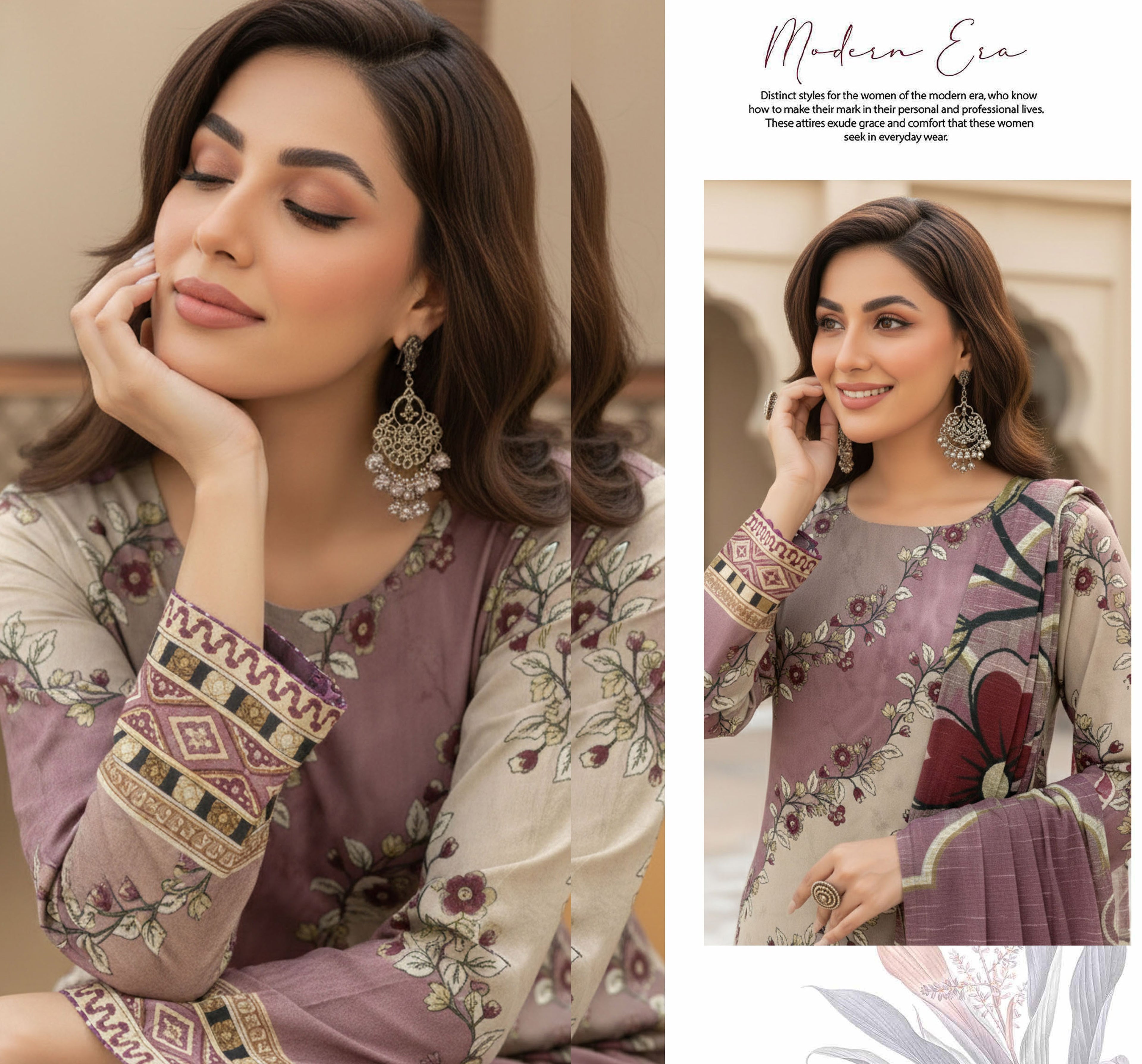 3 piece Lawn Fatima's Collection Vol:2782
