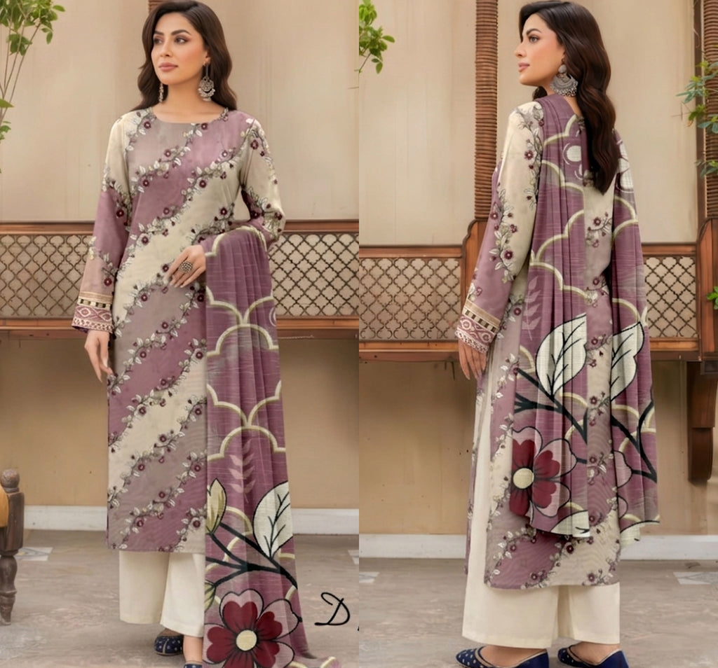 3 piece Lawn Fatima's Collection Vol:2782