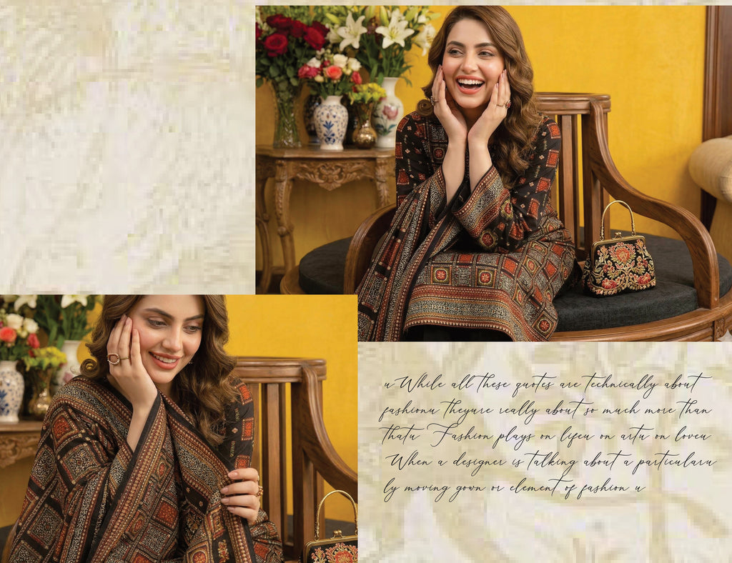 3 Piece Lawn Sassi Collection Vol:2791