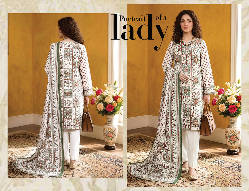 3 Piece Lawn Sassi Collection Vol:2791