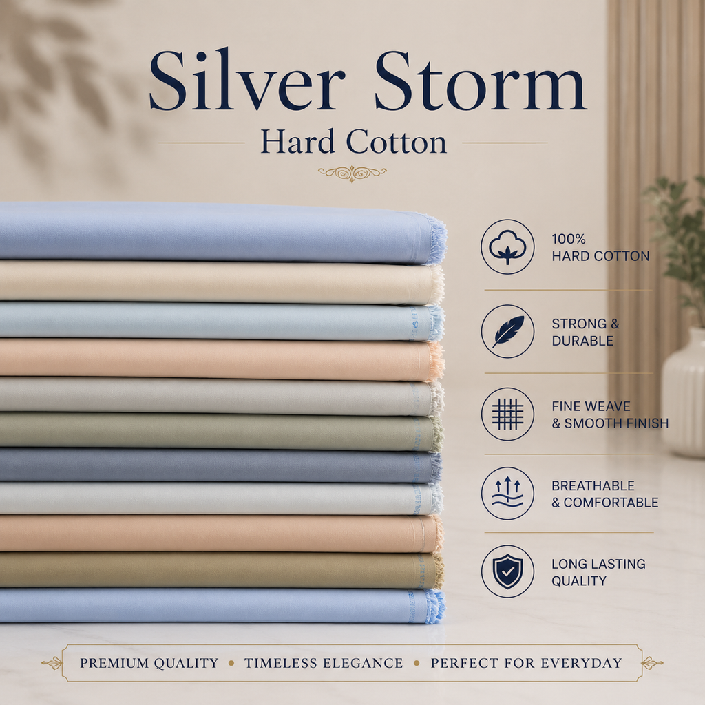 Silver Storm Hard Cotton