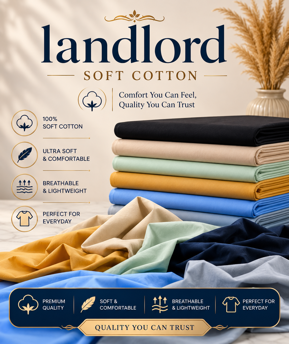 Landlord Soft Cotton