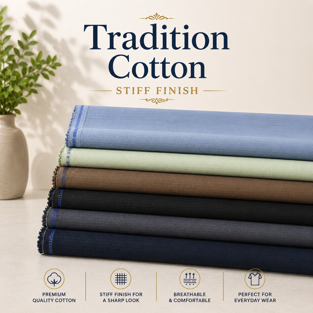 Tradition Cotton Stiff Finish Ahmad International