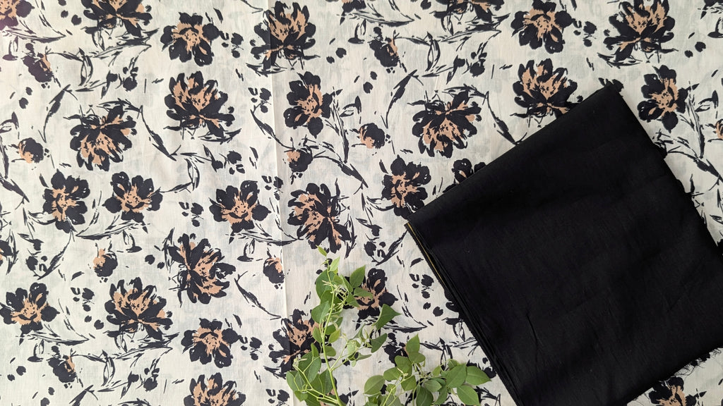 3 Piece Printed Lawn