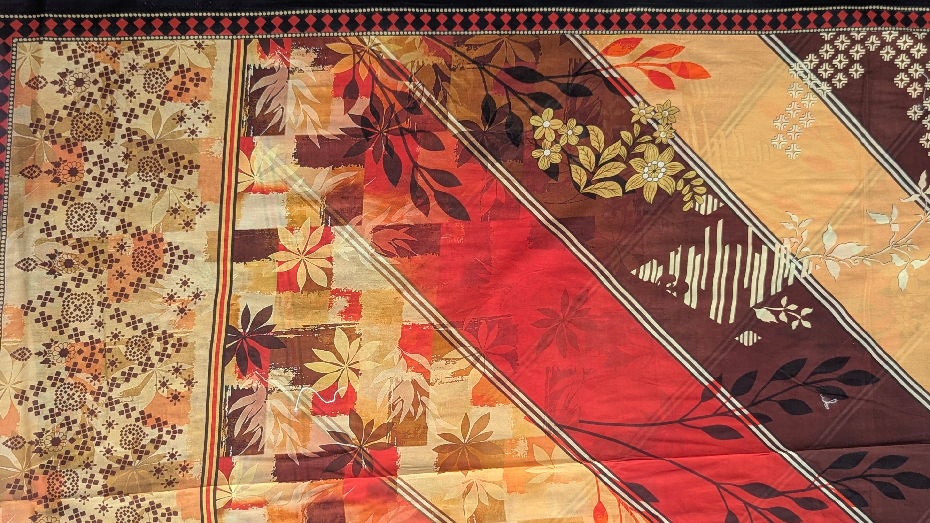 3 Piece Printed Lawn