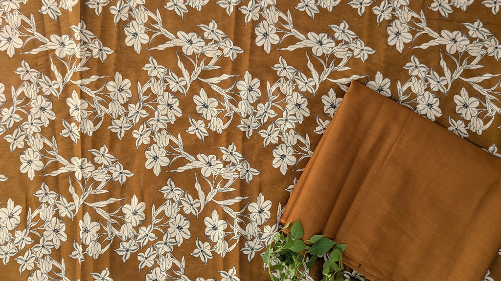 3 Piece Printed Lawn