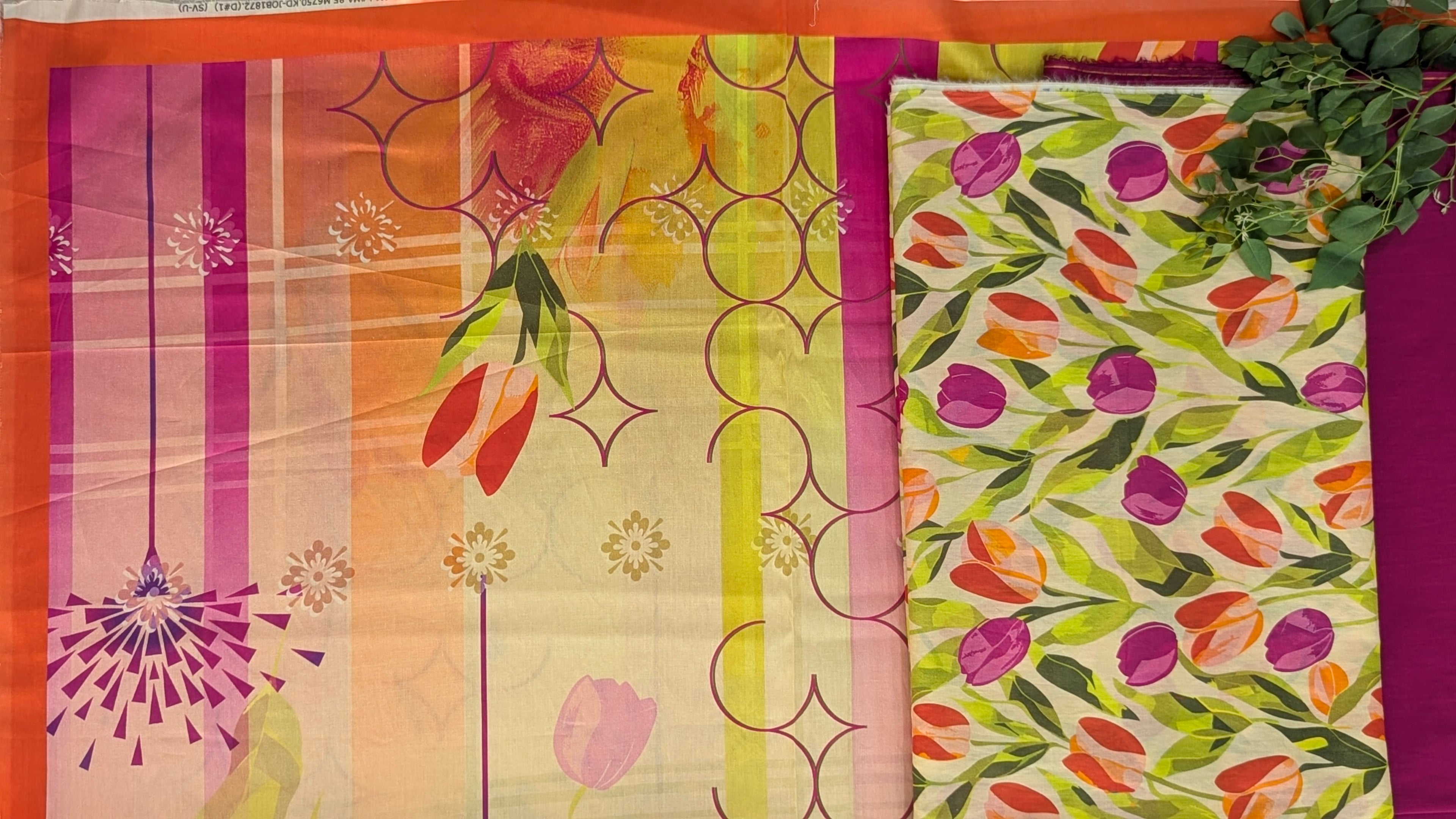3 Piece Printed Lawn