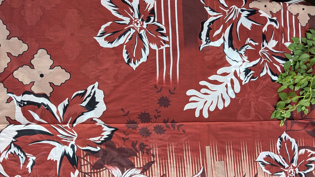 3 Piece Printed Lawn