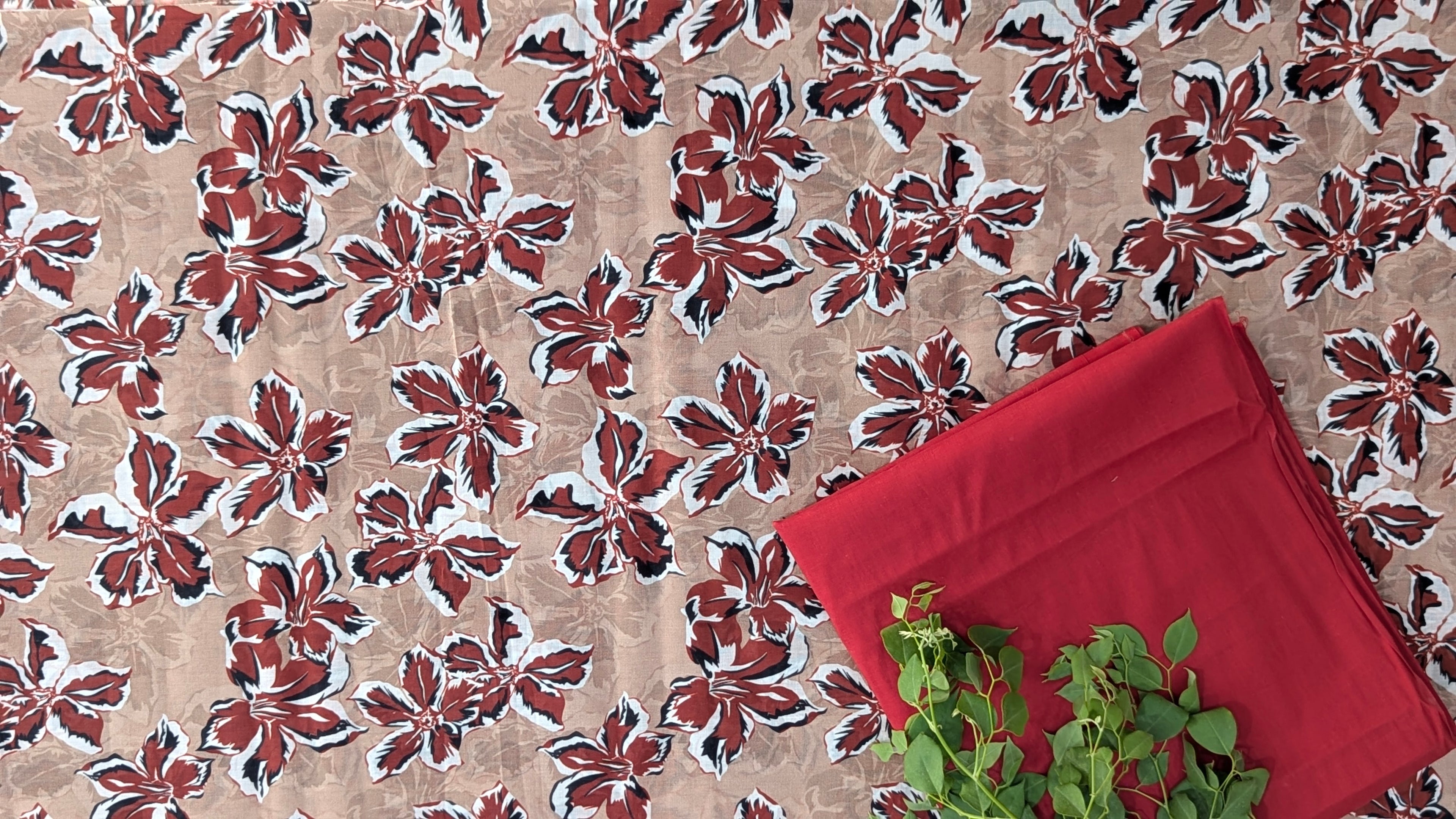 3 Piece Printed Lawn