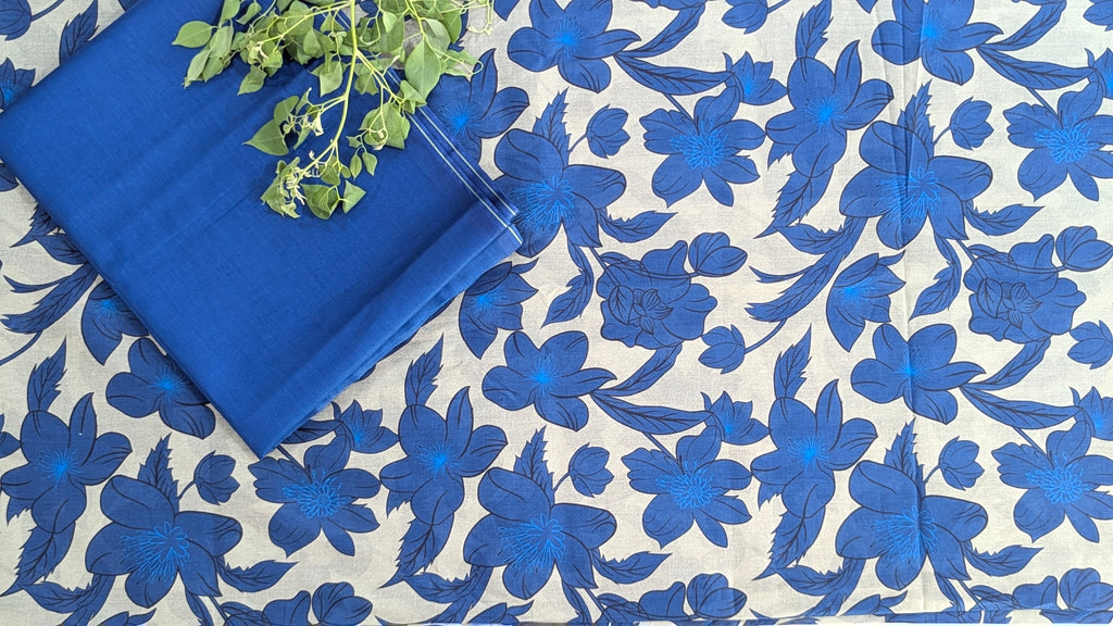 3 Piece Printed Lawn