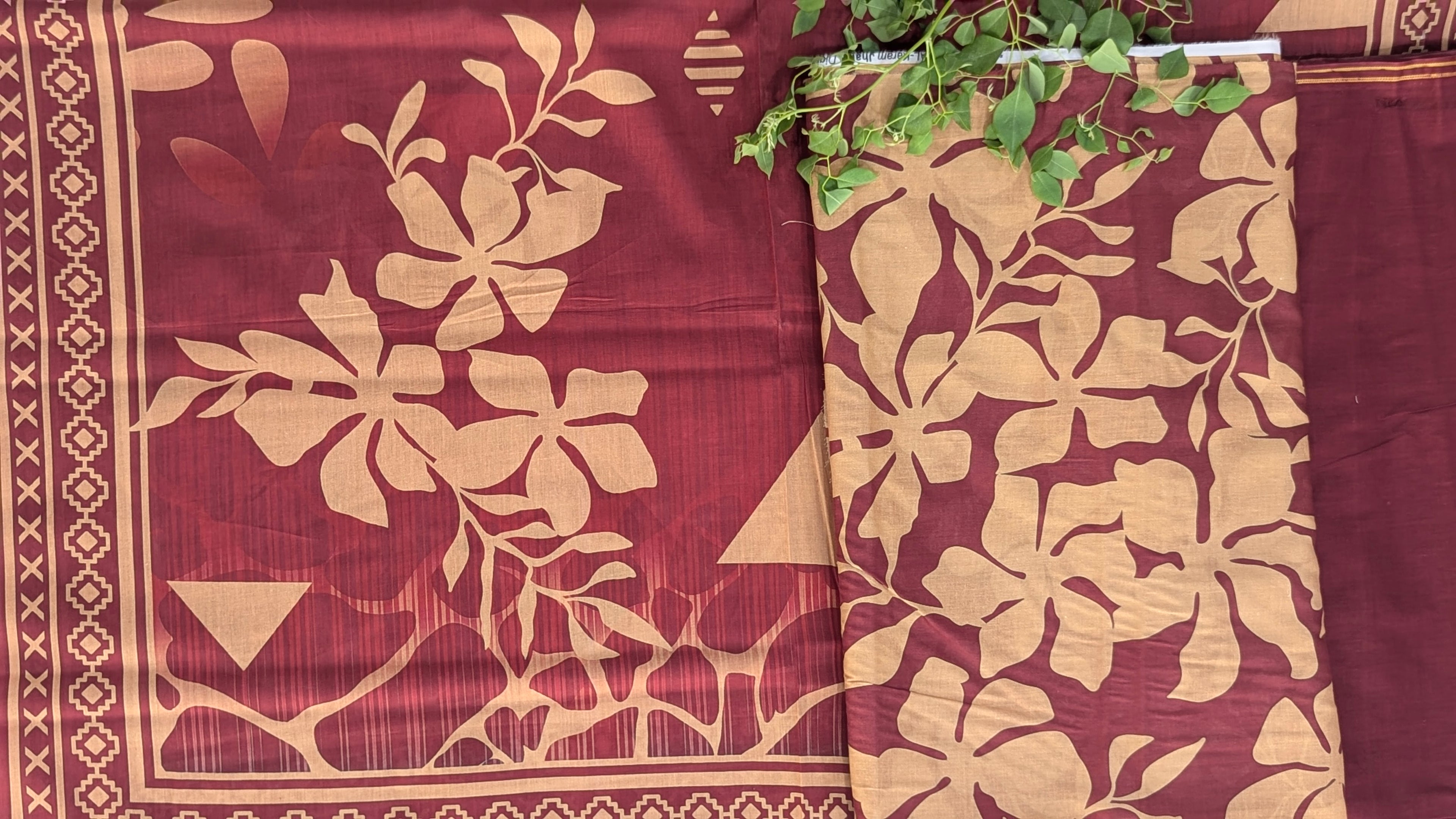 3 Piece Printed Lawn