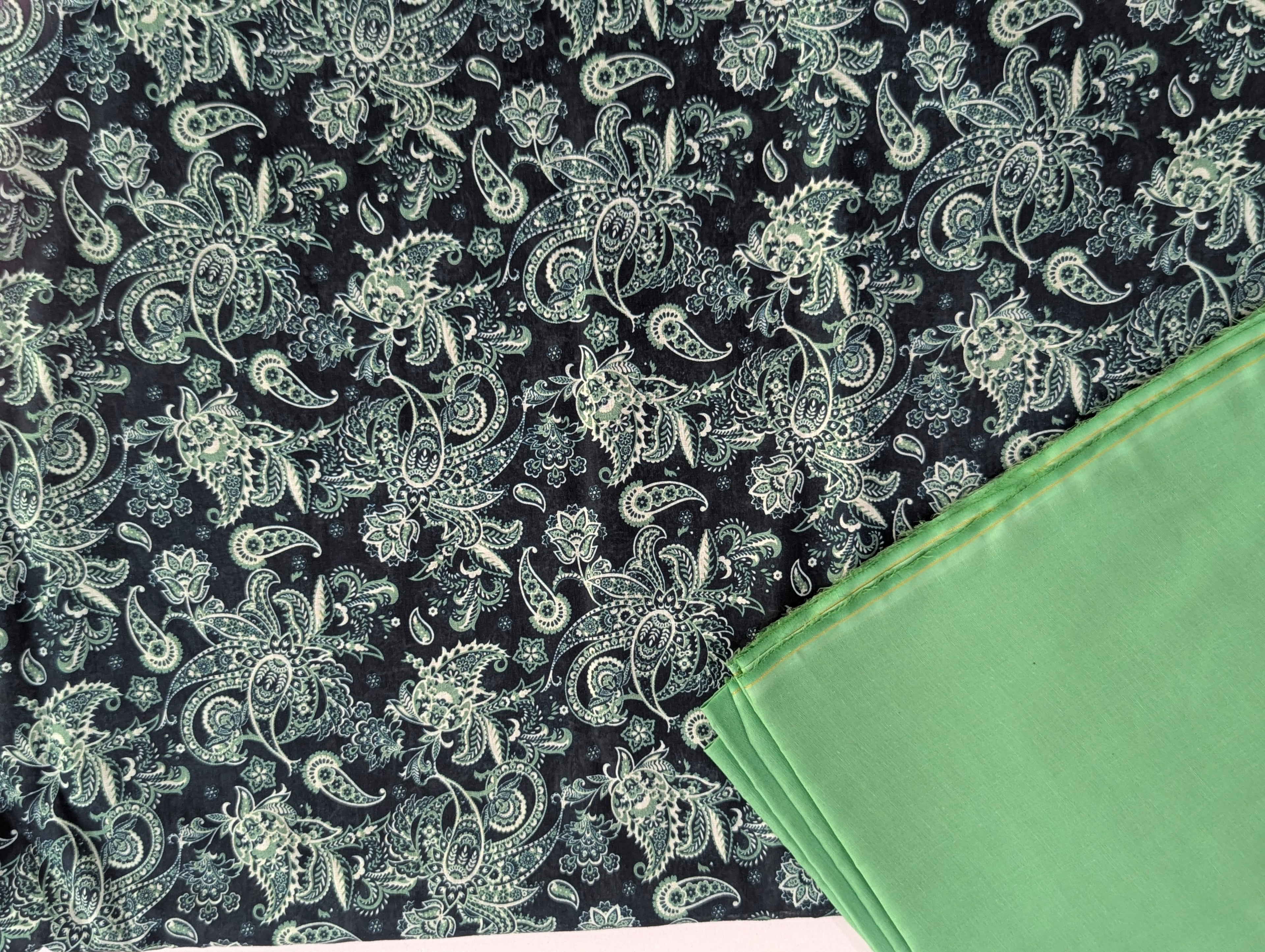 3 Piece Printed Lawn