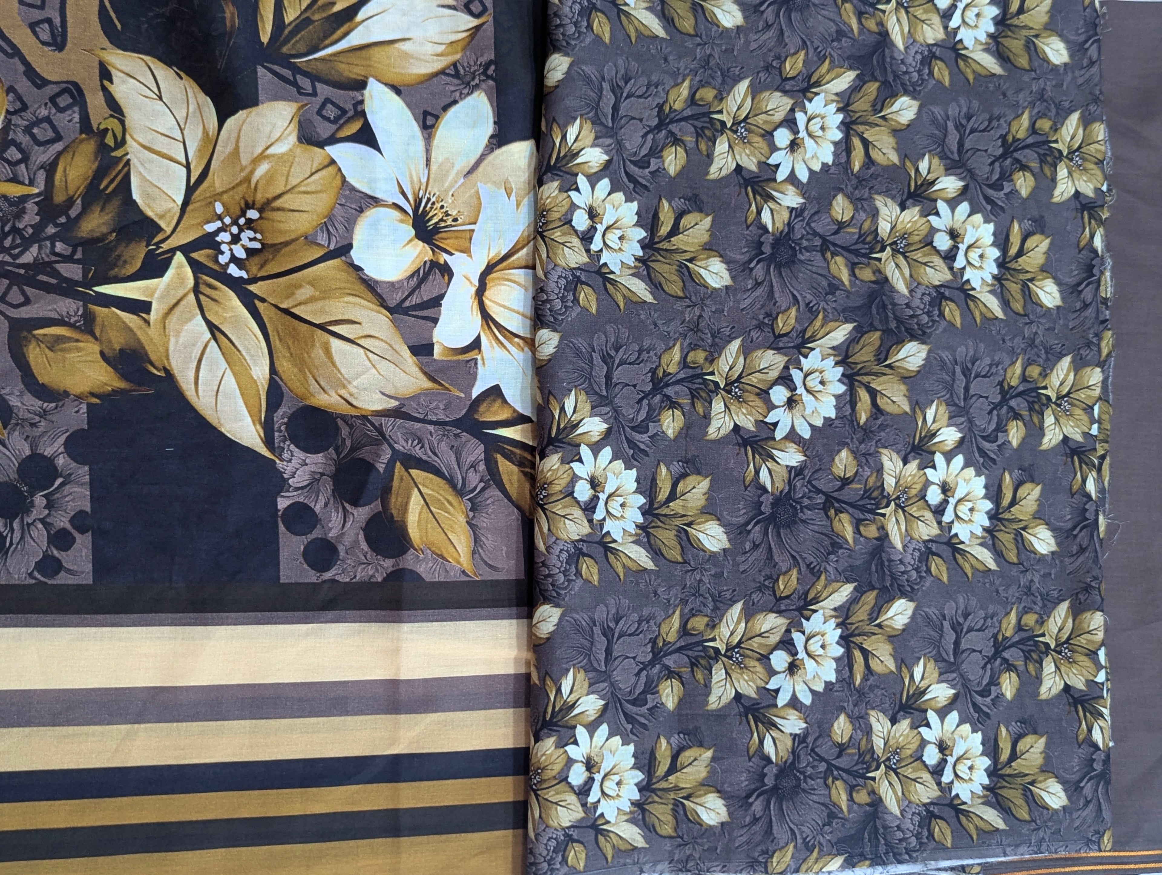 3 Piece Printed Lawn