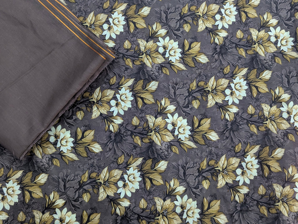 3 Piece Printed Lawn