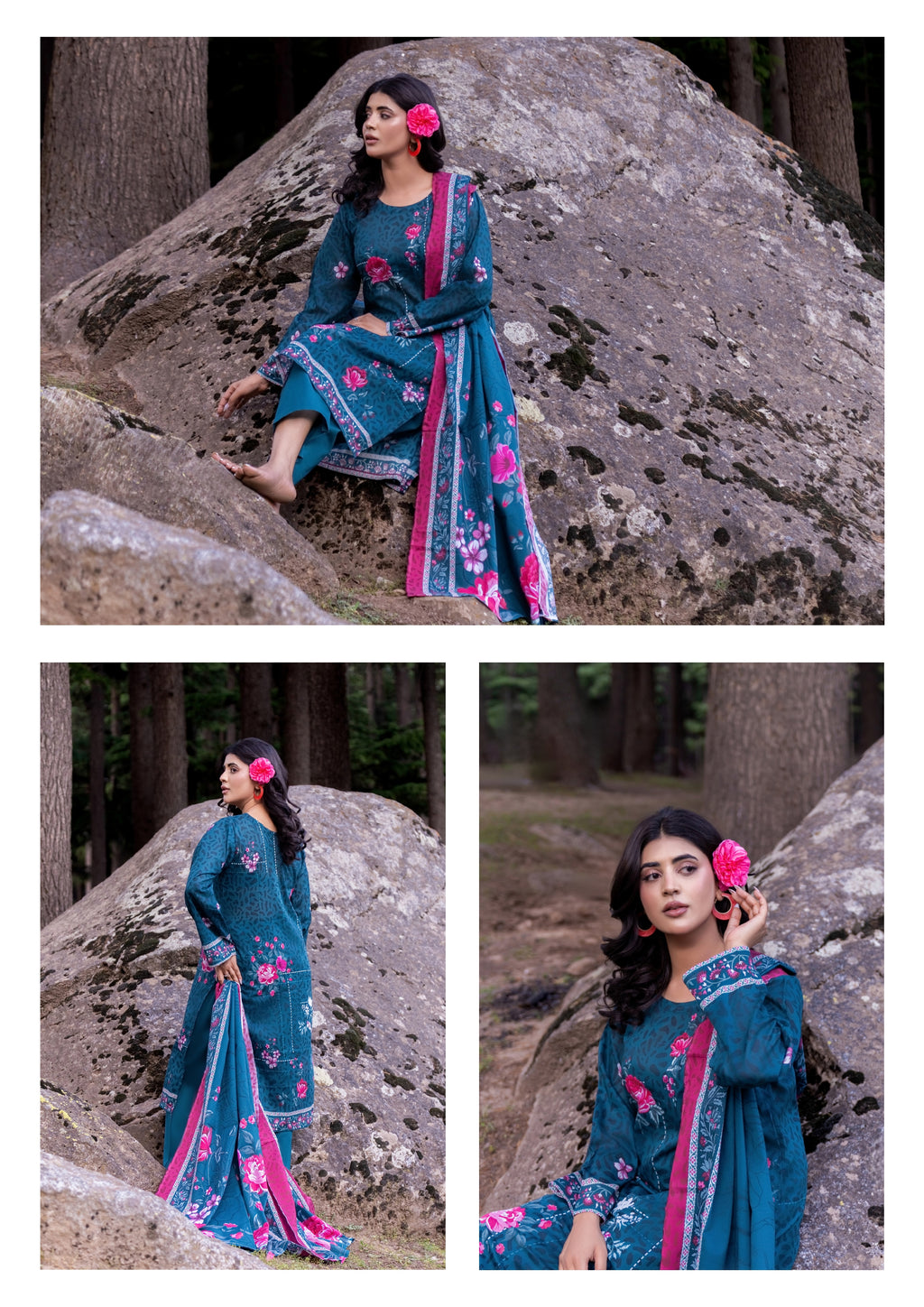 Printed 3 Piece Lawn Unstitched