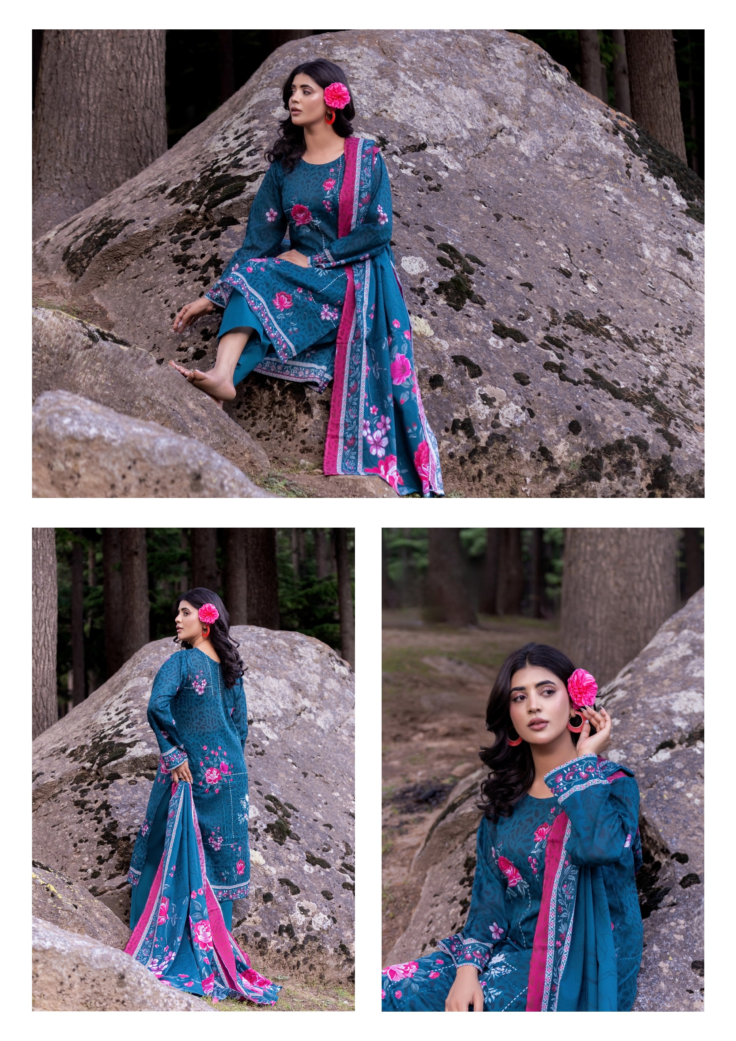 Printed 3 Piece Lawn Unstitched