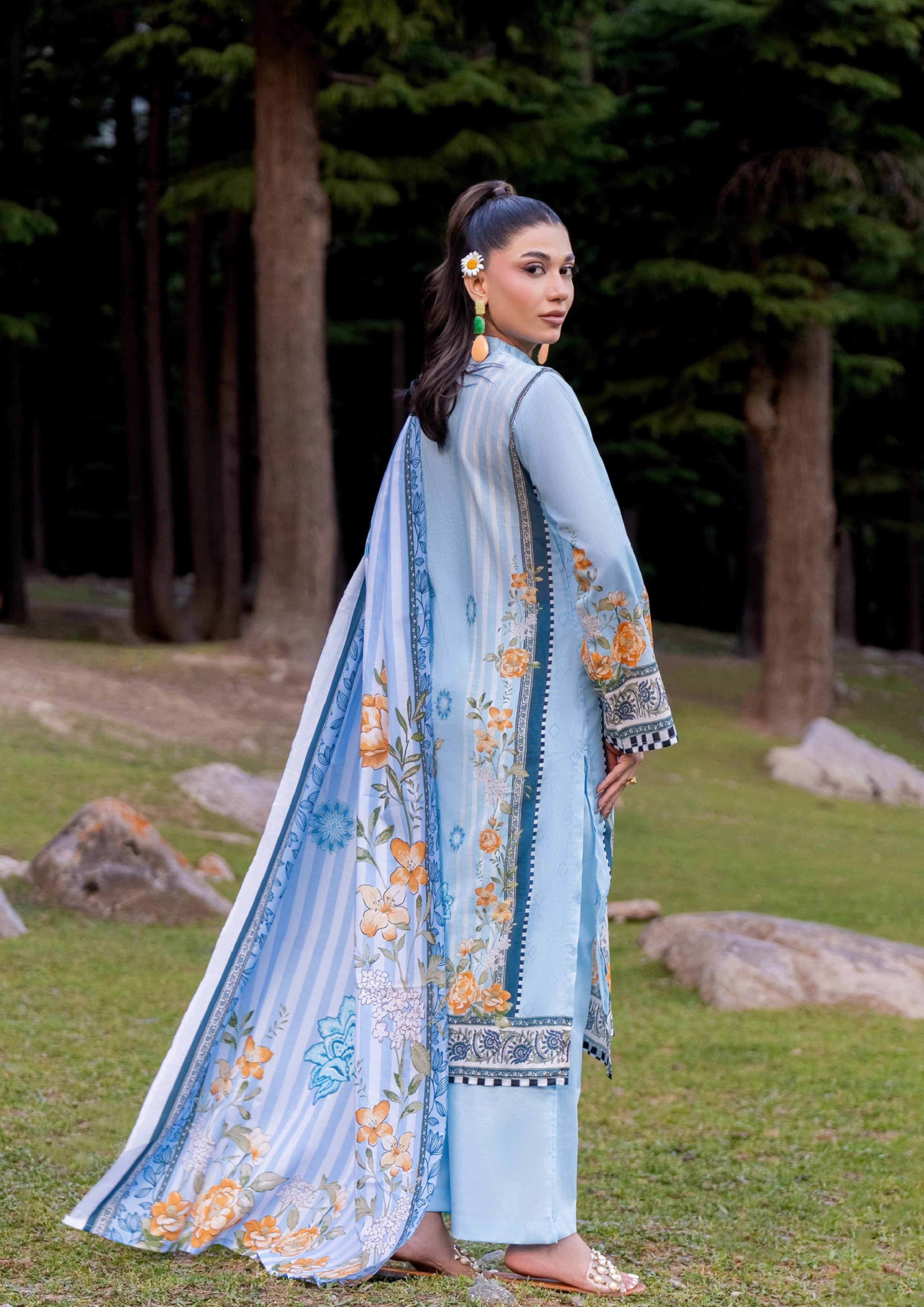 Printed 3 Piece Lawn Unstitched
