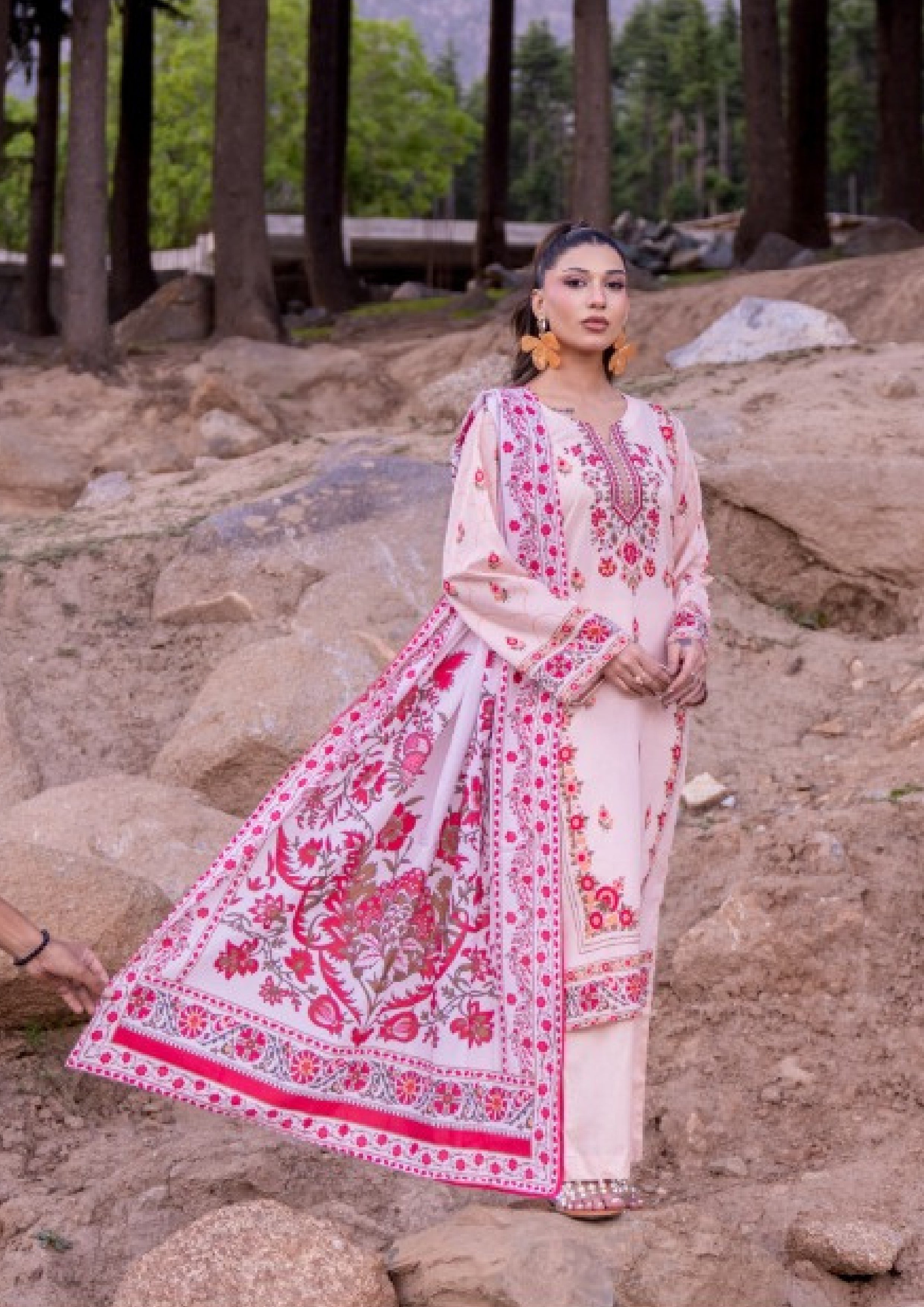Printed 3 Piece Lawn Unstitched