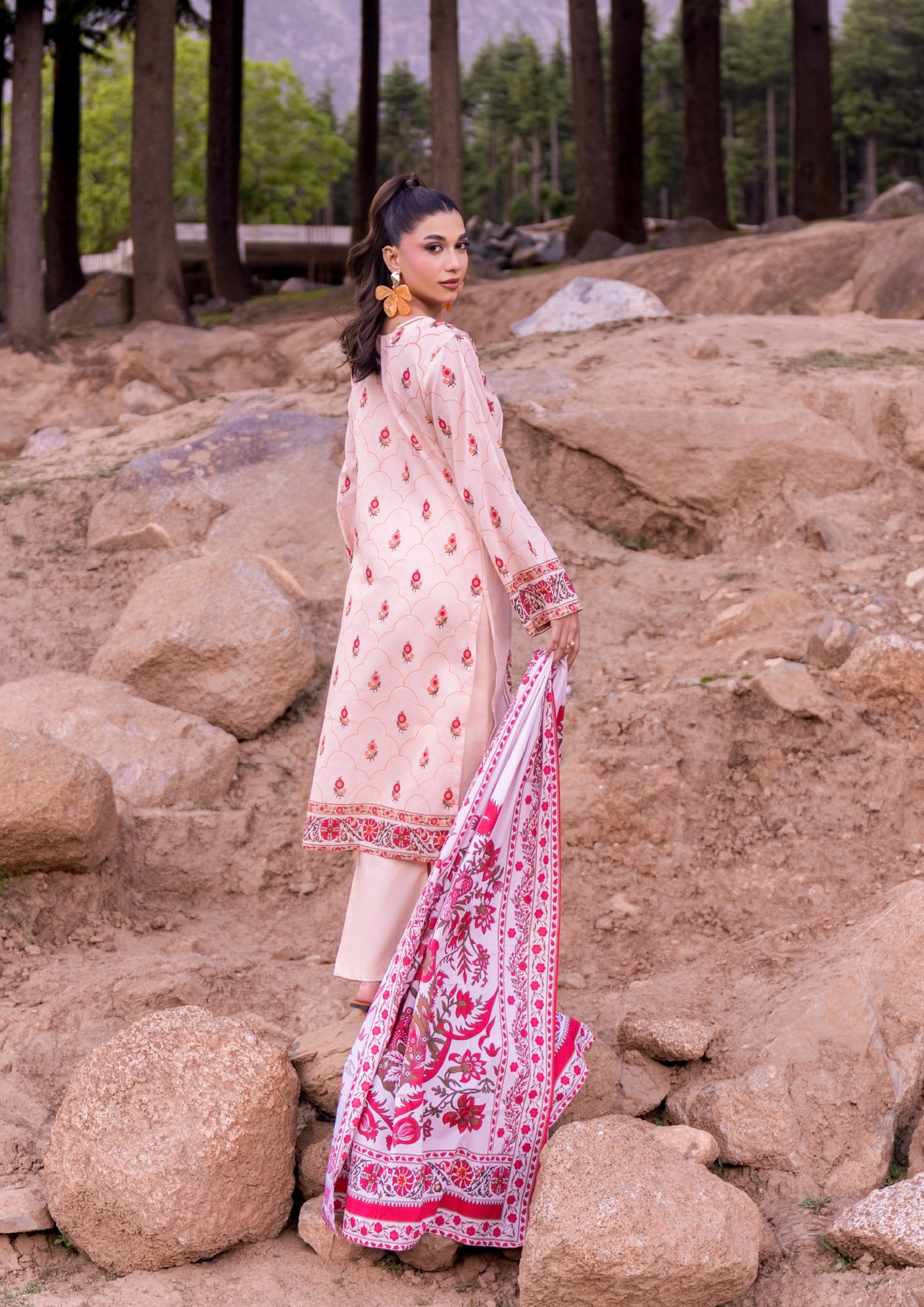 Printed 3 Piece Lawn Unstitched