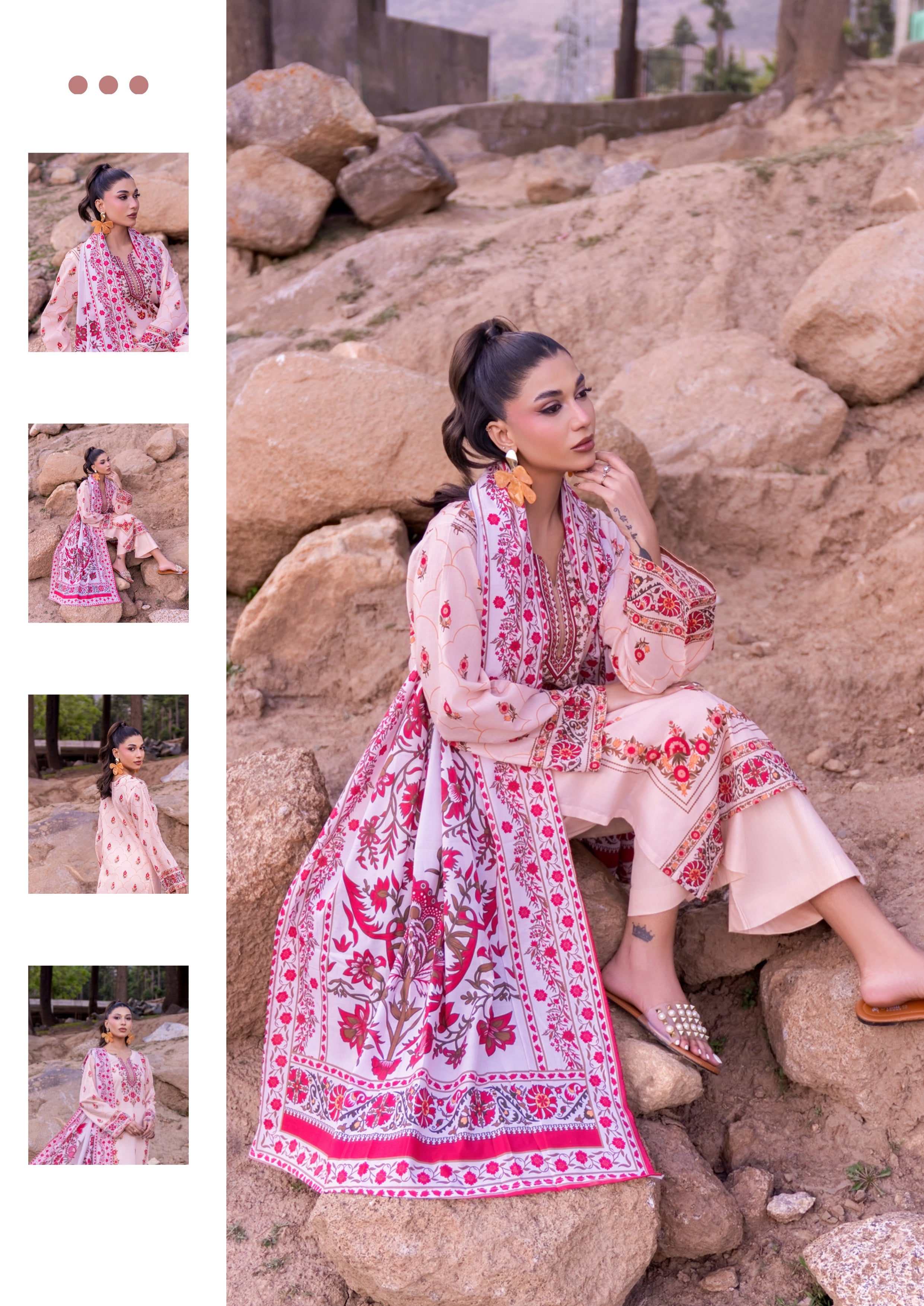 Printed 3 Piece Lawn Unstitched