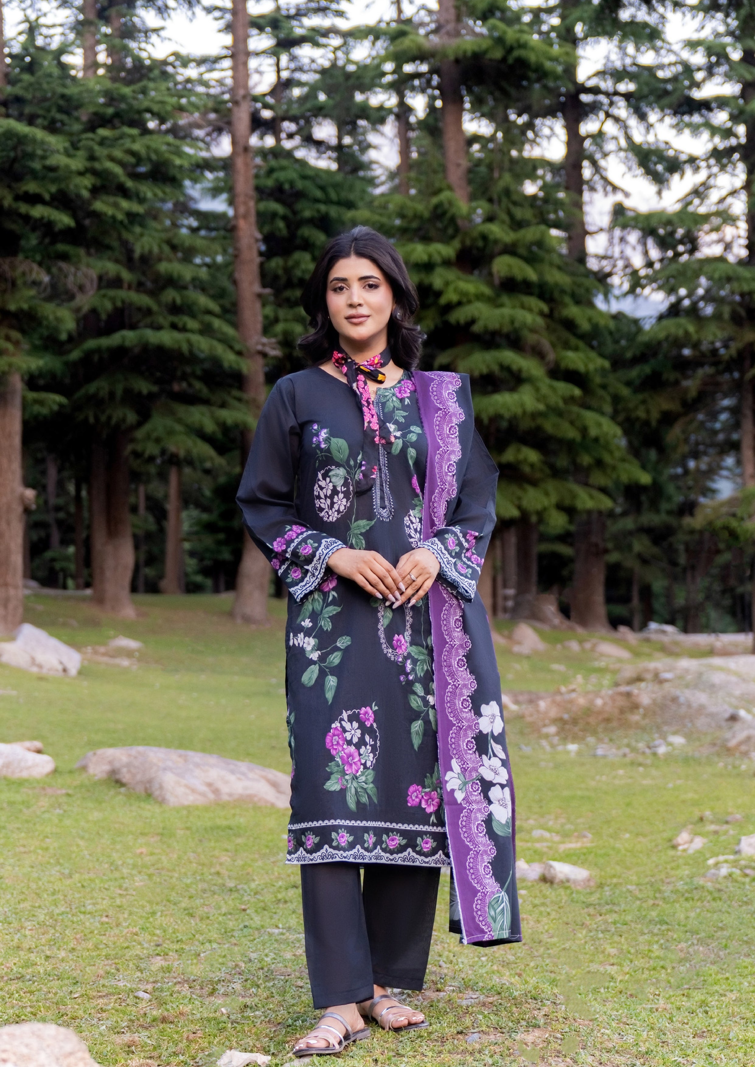Printed 3 Piece Lawn Unstitched