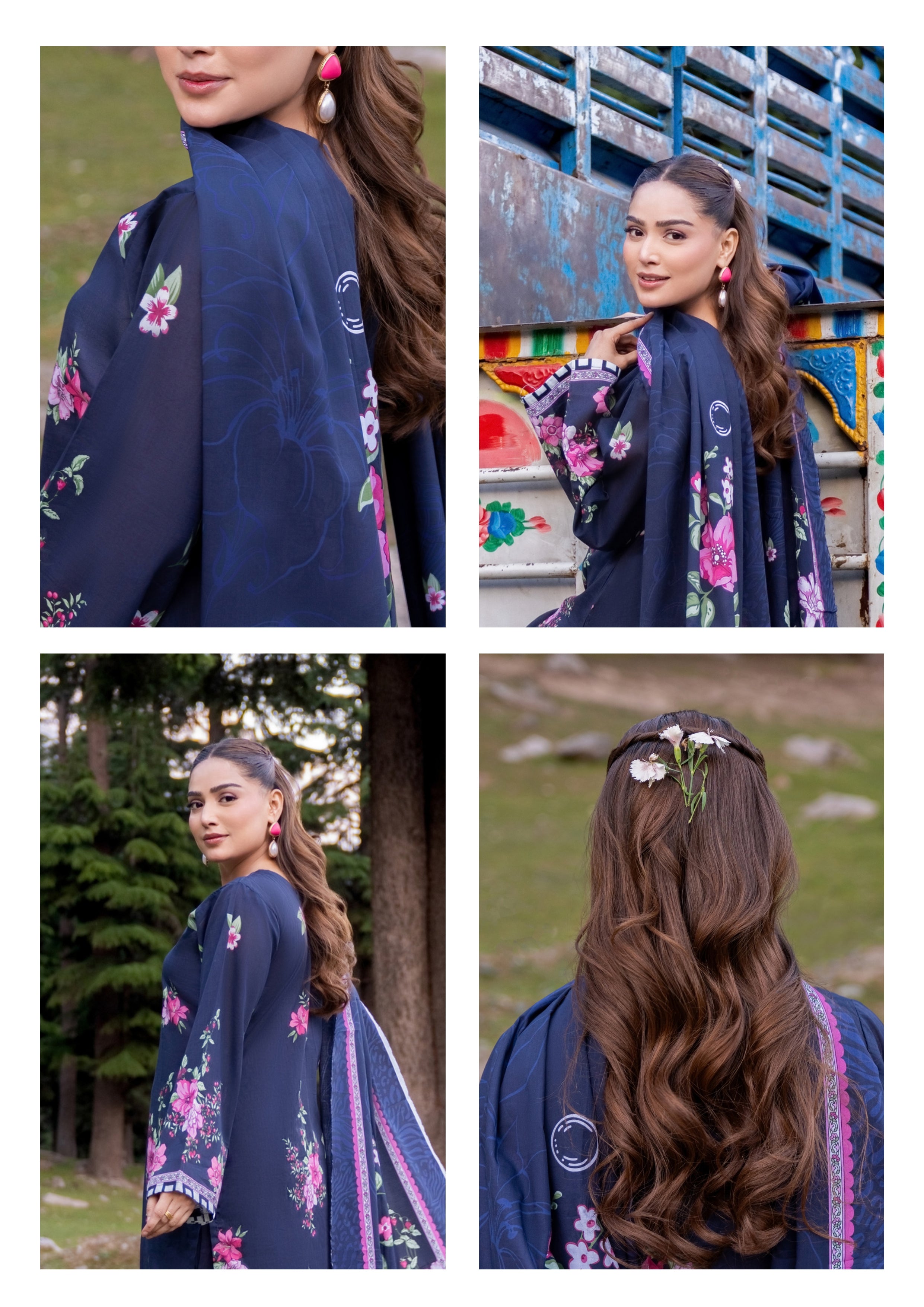 Printed 3 Piece Lawn Unstitched