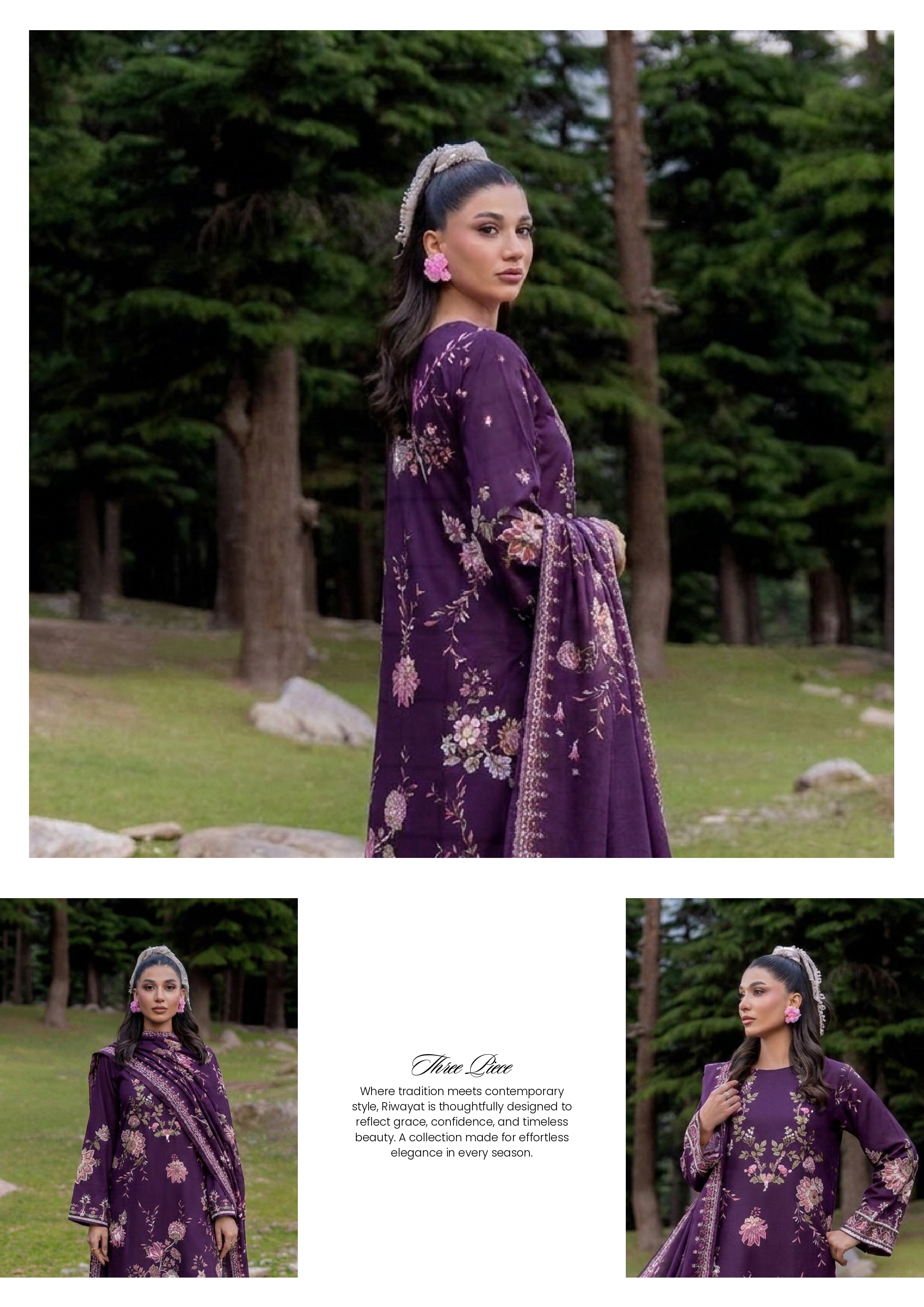 Printed 3 Piece Lawn Unstitched