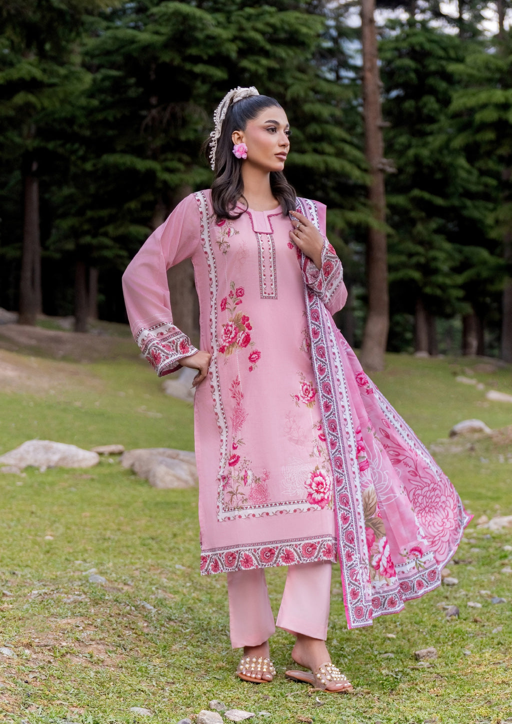 Printed 3 Piece Lawn Unstitched