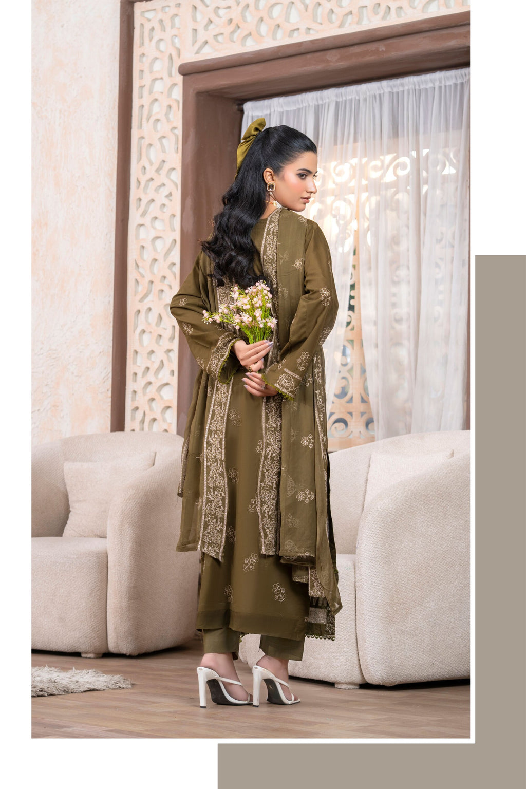 Surkhab Lawn Heavy Embroidery Vol:357
