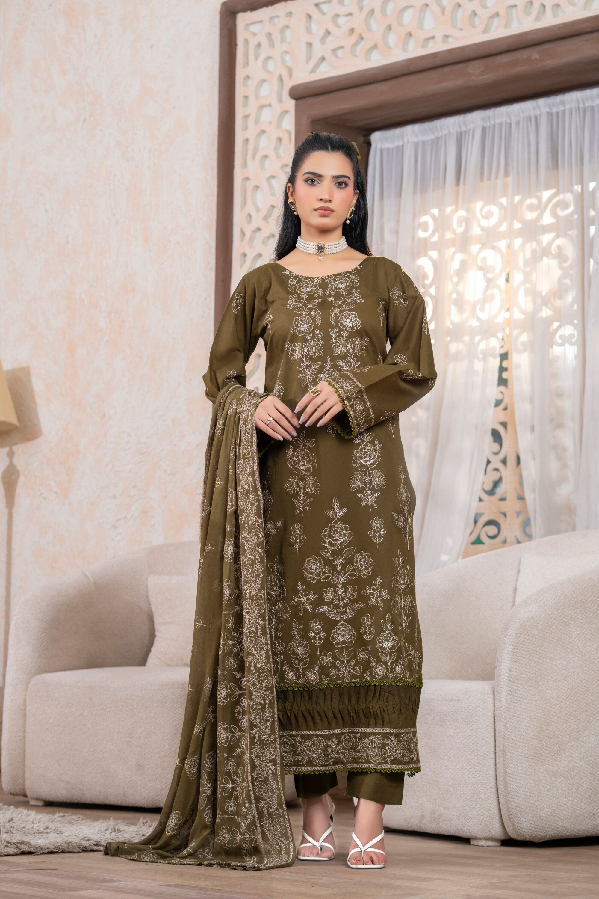 Surkhab Lawn Heavy Embroidery Vol:357
