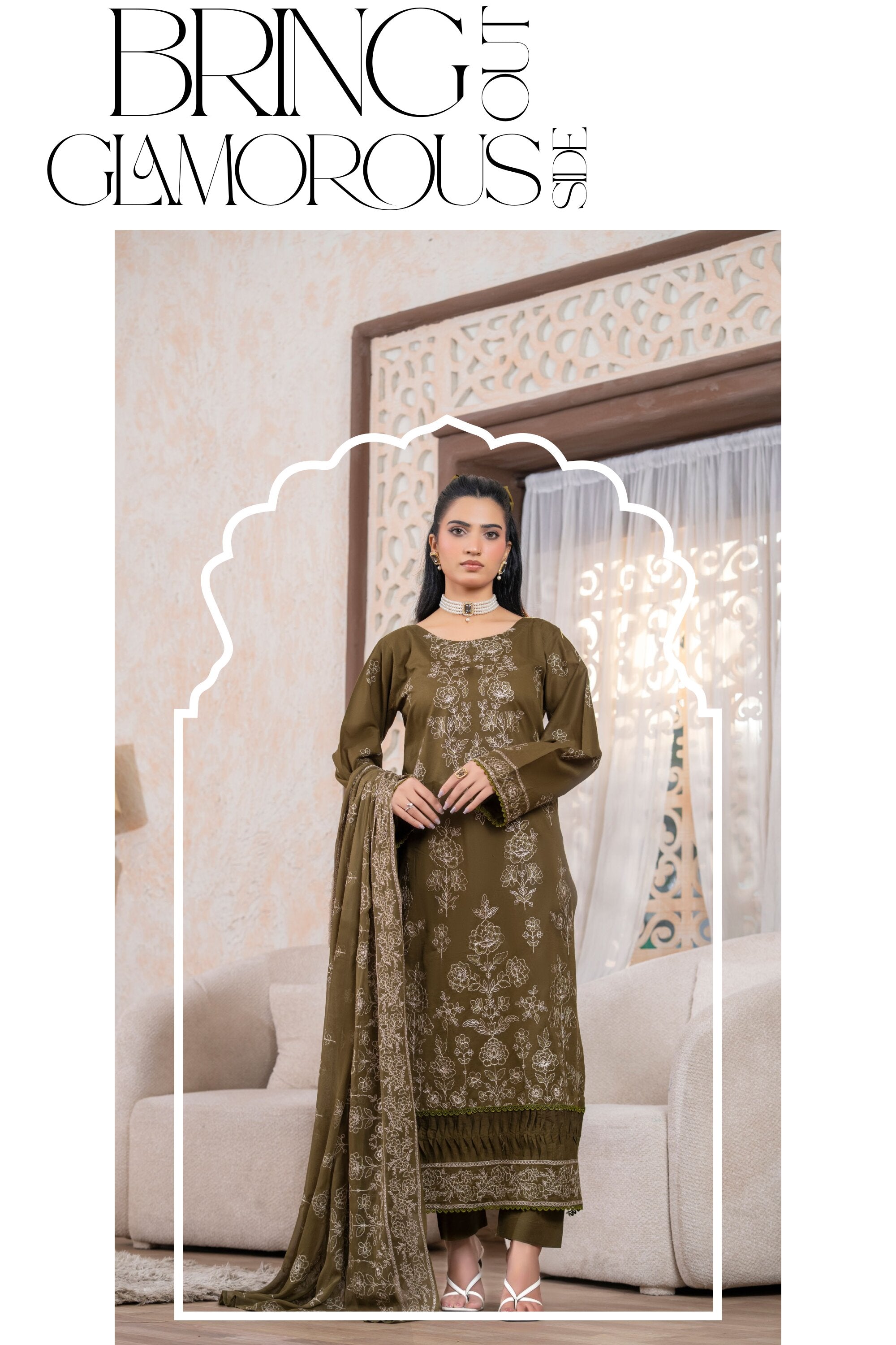 Surkhab Lawn Heavy Embroidery Vol:357