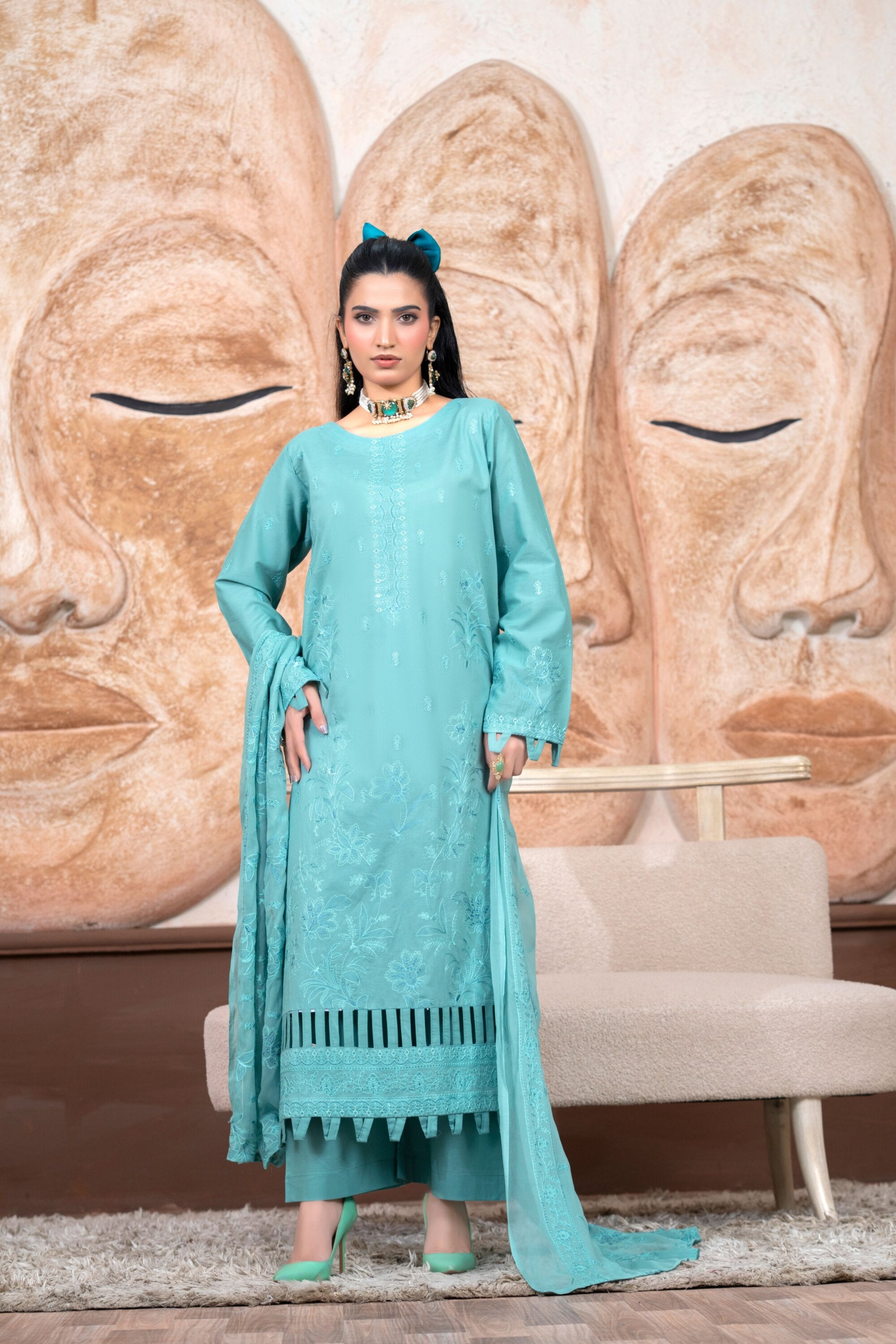 Surkhab Lawn Heavy Embroidery Vol:357