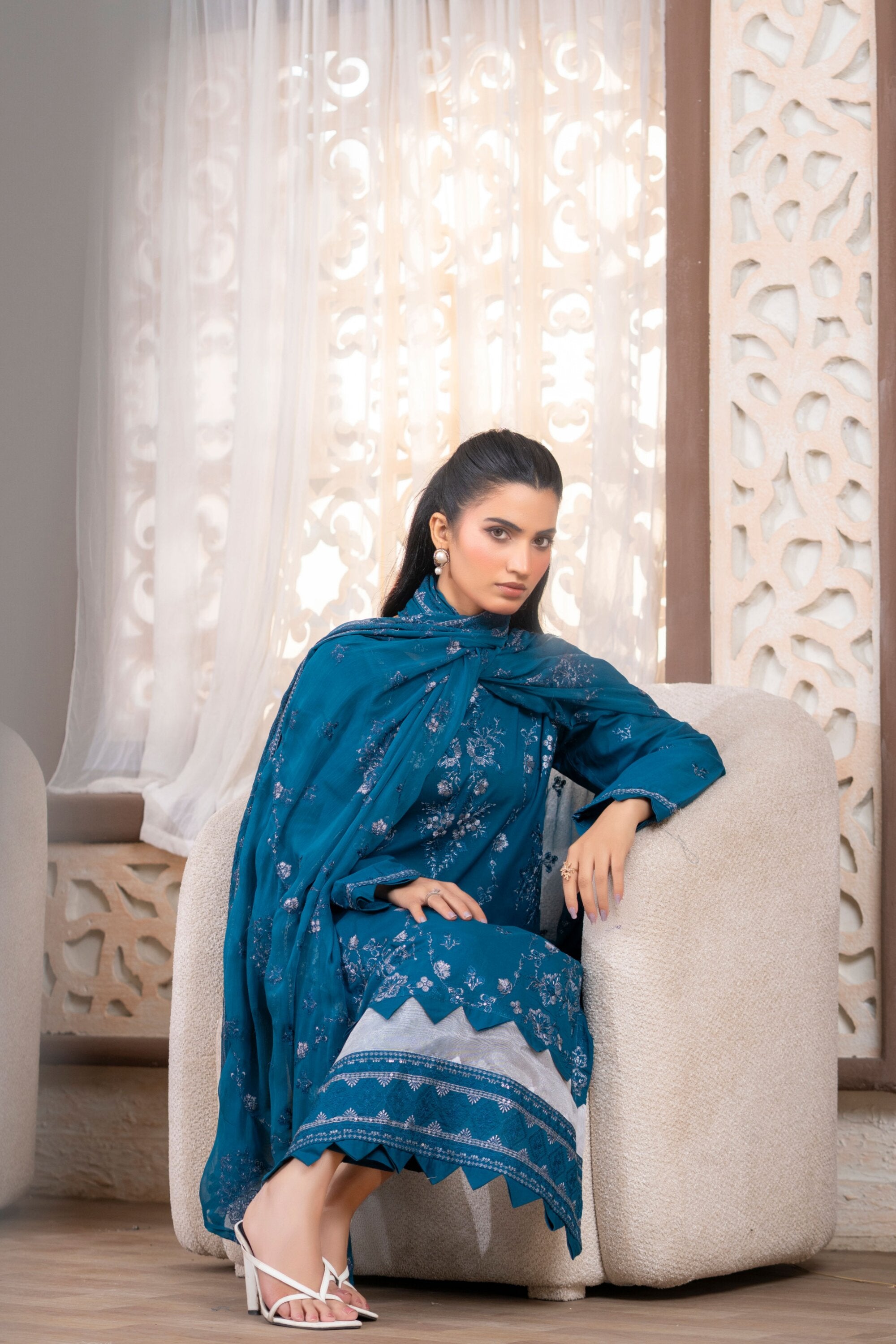 Surkhab Lawn Heavy Embroidery Vol:357