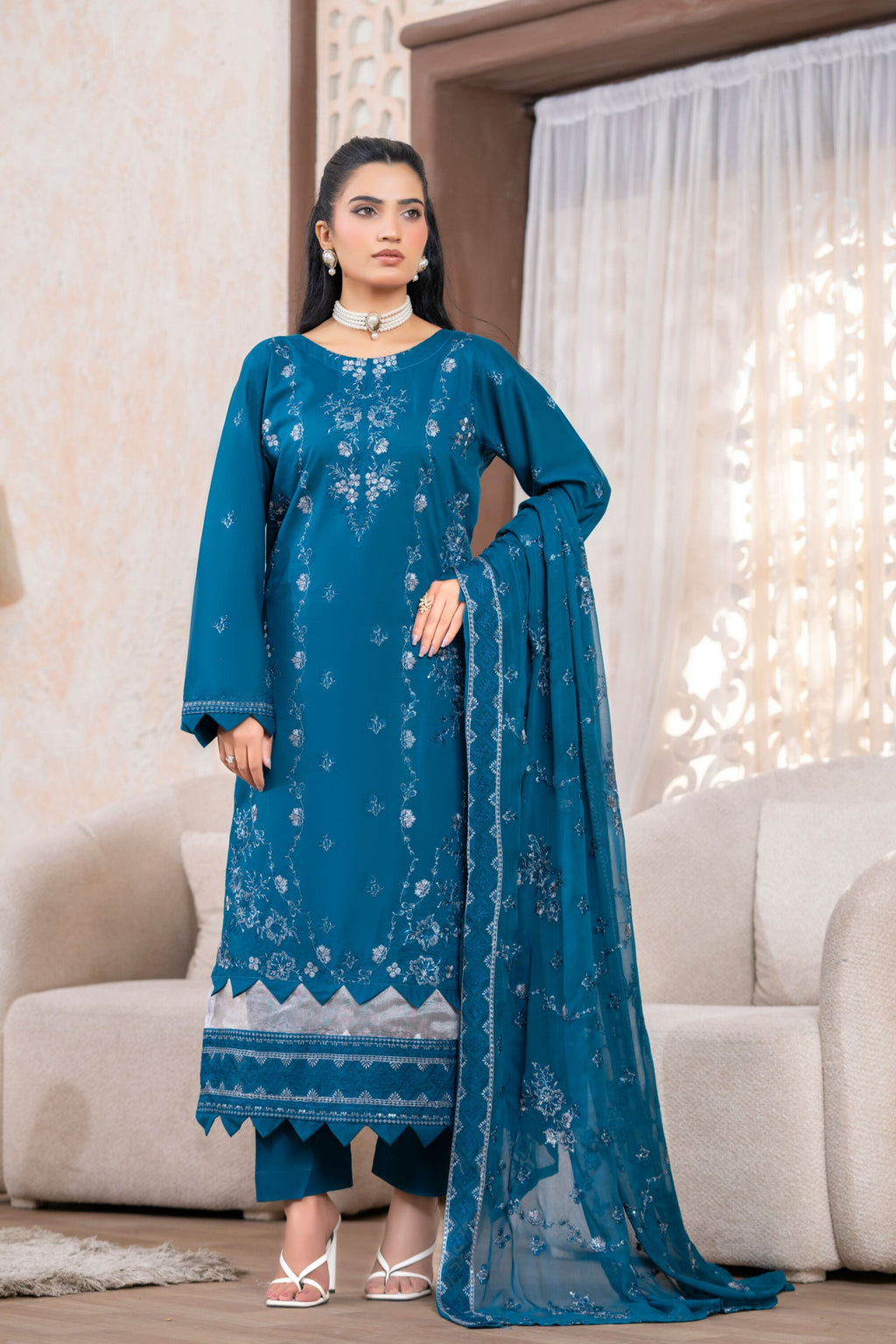 Surkhab Lawn Heavy Embroidery Vol:357