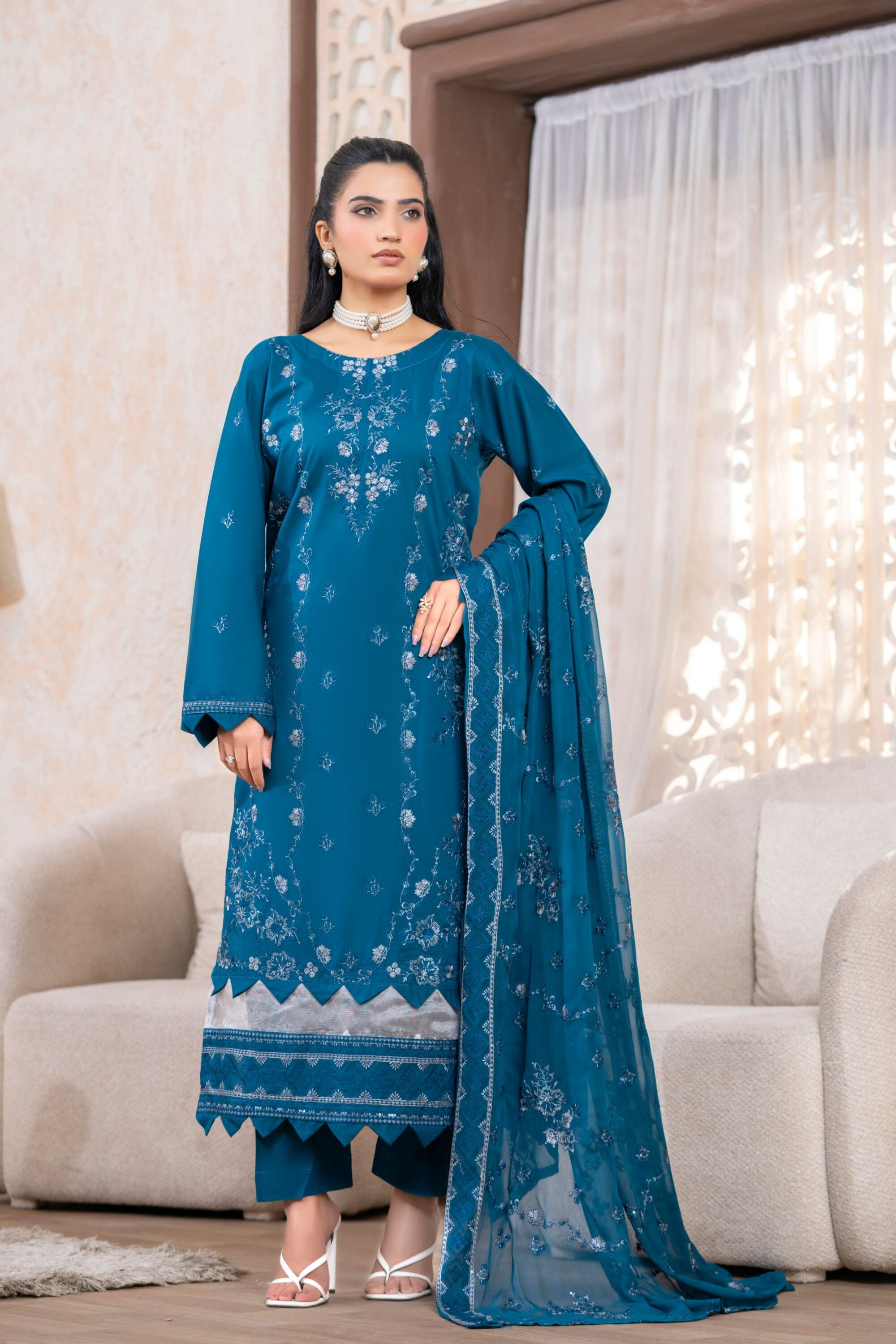 Surkhab Lawn Heavy Embroidery Vol:357