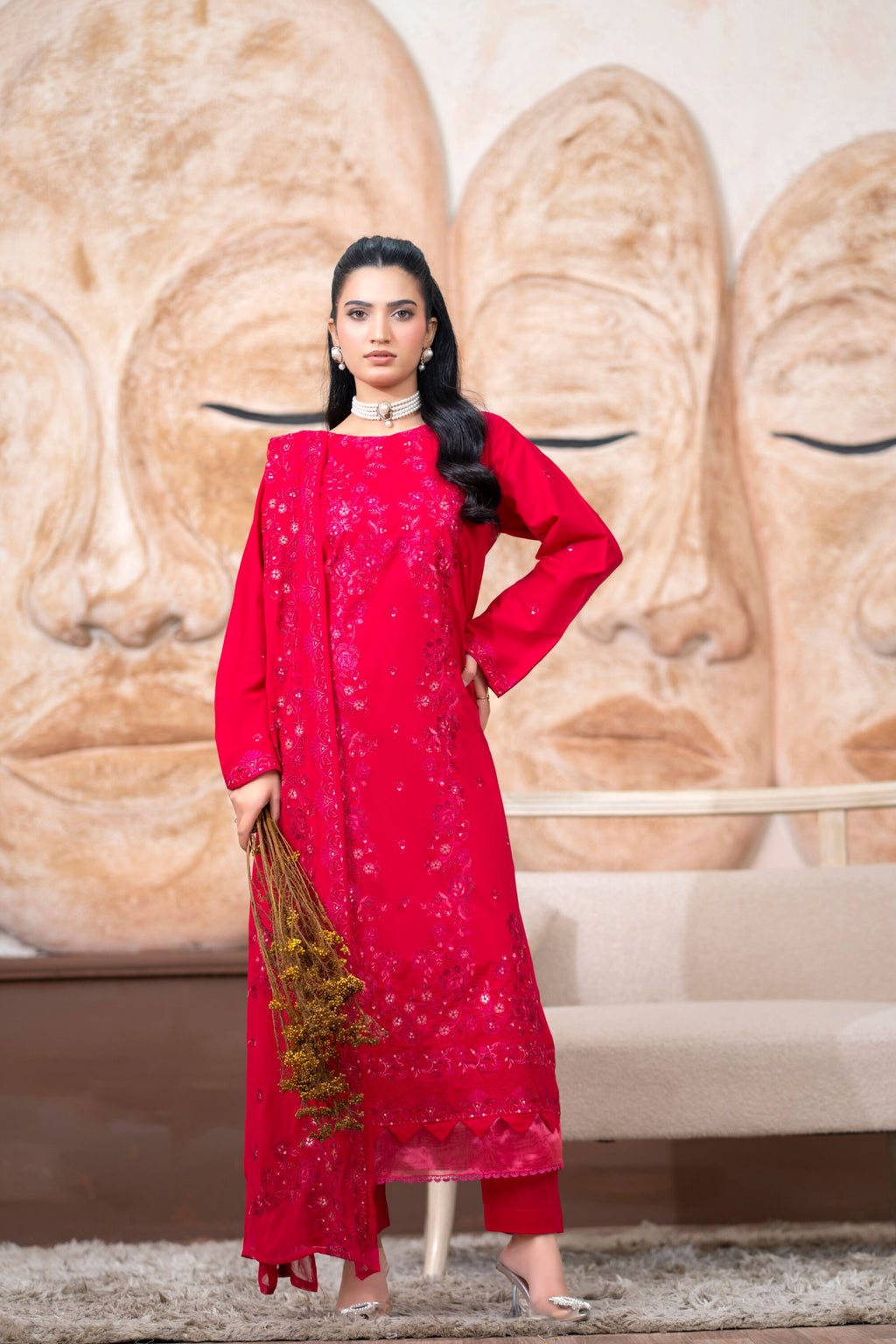Surkhab Lawn Heavy Embroidery Vol:357