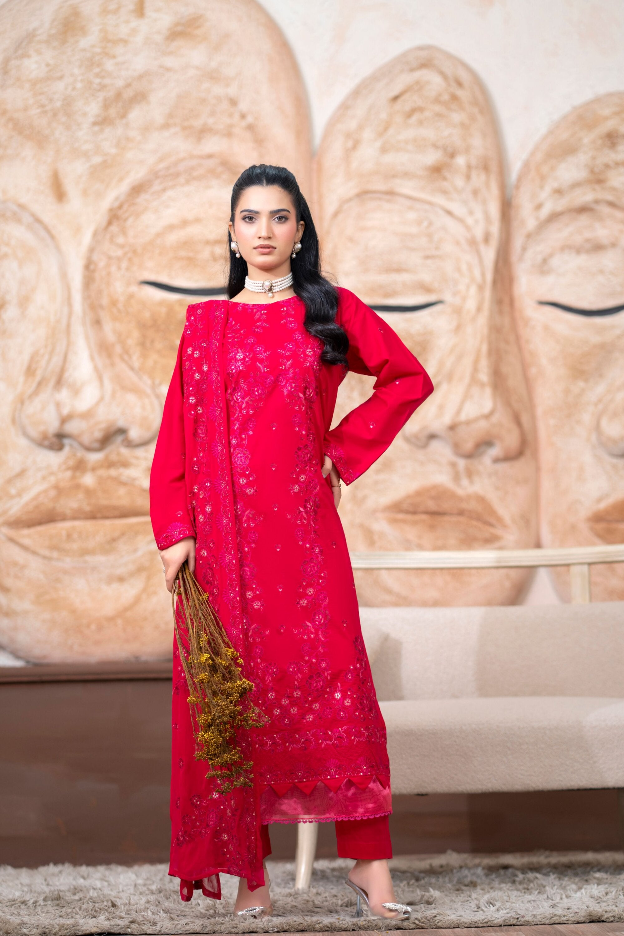 Surkhab Lawn Heavy Embroidery Vol:357