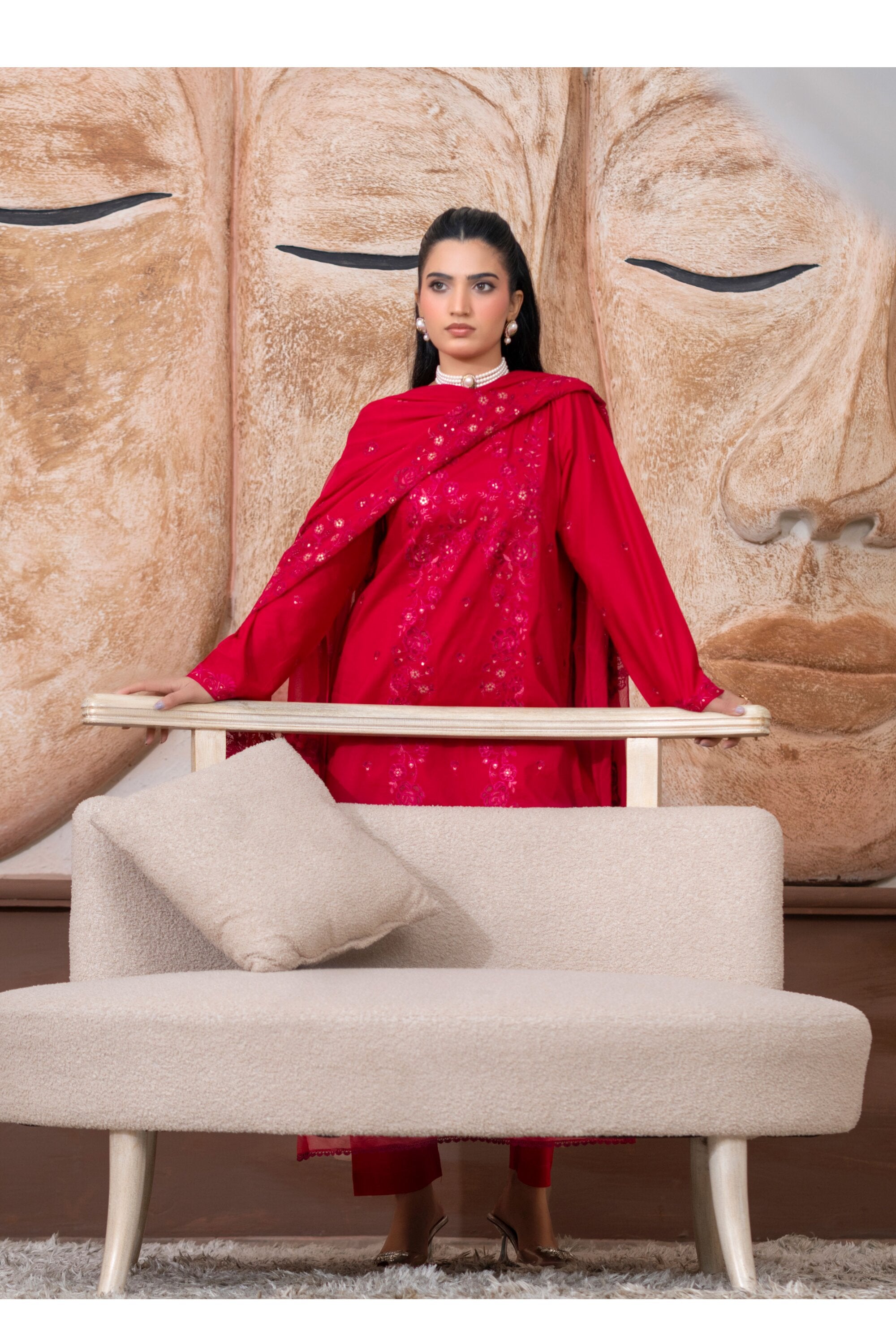 Surkhab Lawn Heavy Embroidery Vol:357