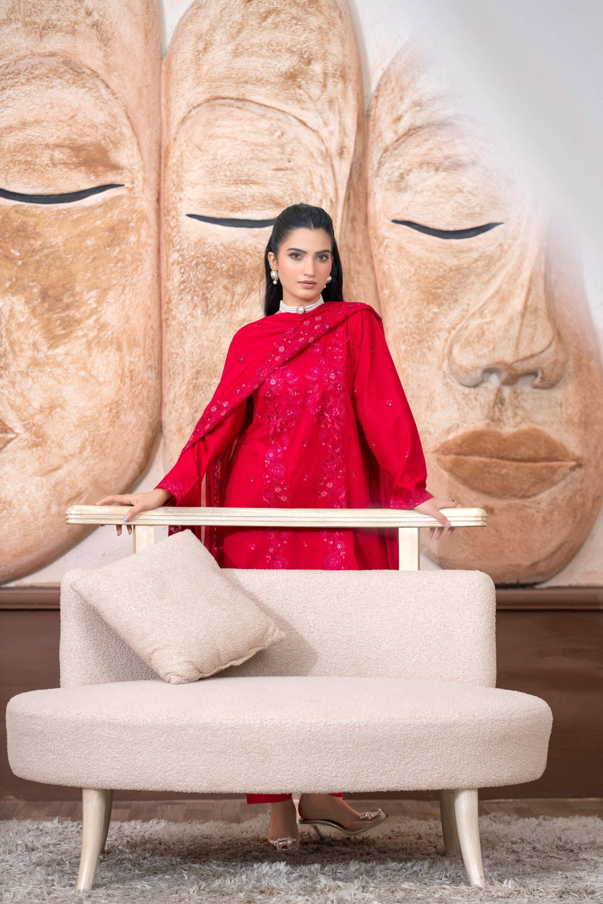 Surkhab Lawn Heavy Embroidery Vol:357
