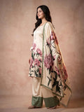 Silk Fabric Printed 3 Piece
