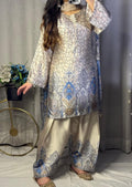 Silk Fabric Printed 3 Piece