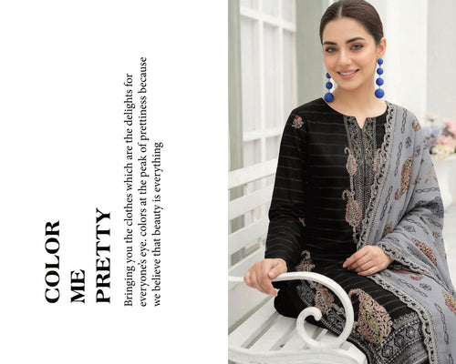 3 Piece Lawn Fatima's Collection Vol:2740
