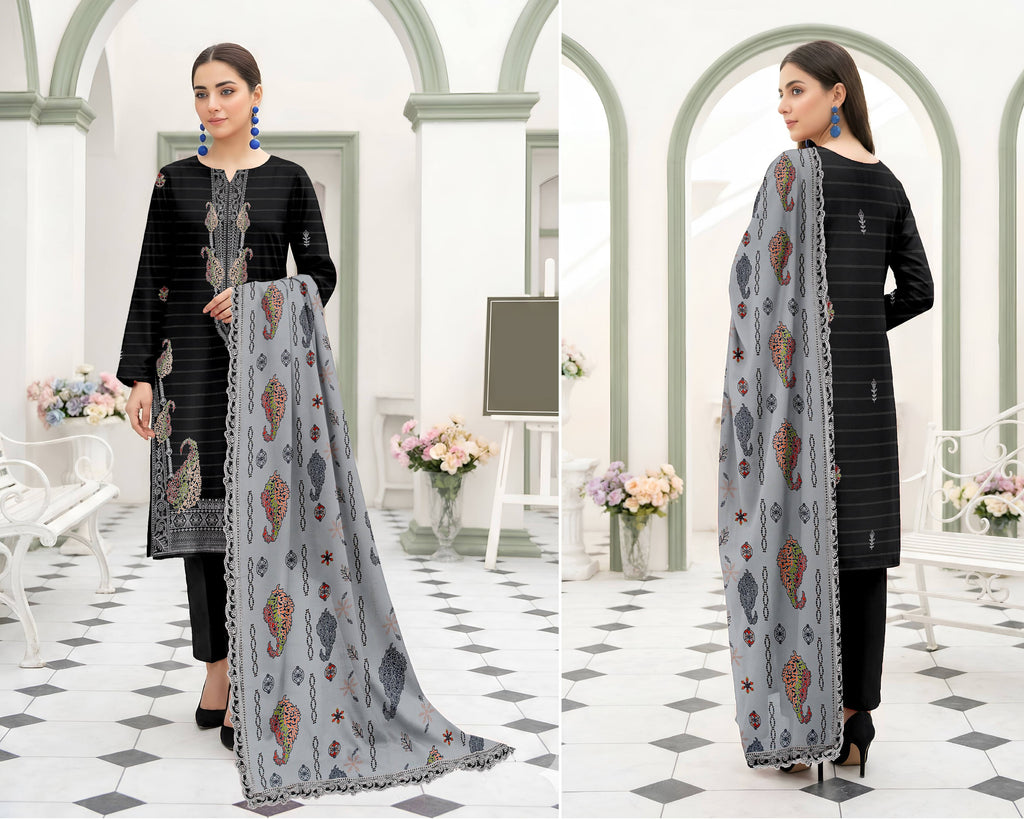 3 Piece Lawn Fatima's Collection Vol:2740