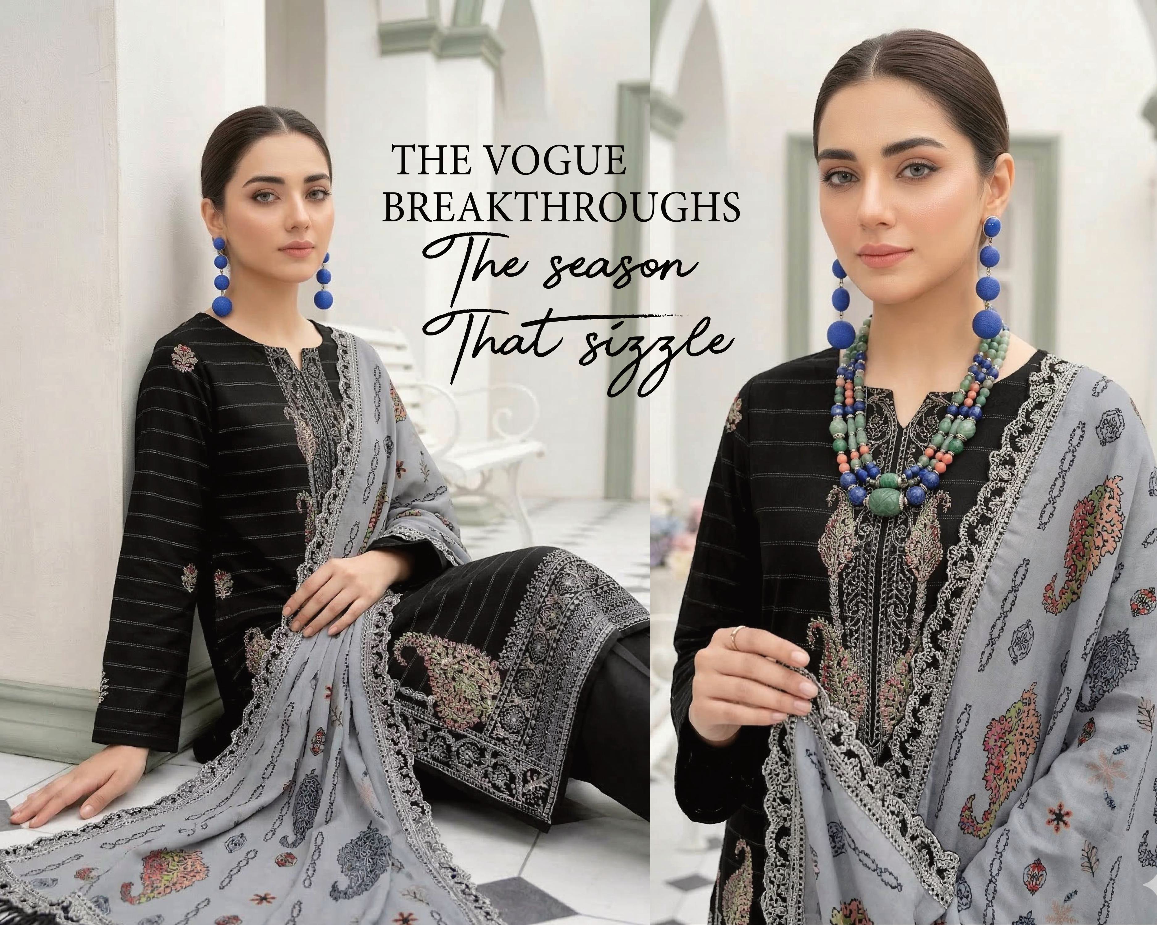 3 Piece Lawn Fatima's Collection Vol:2740