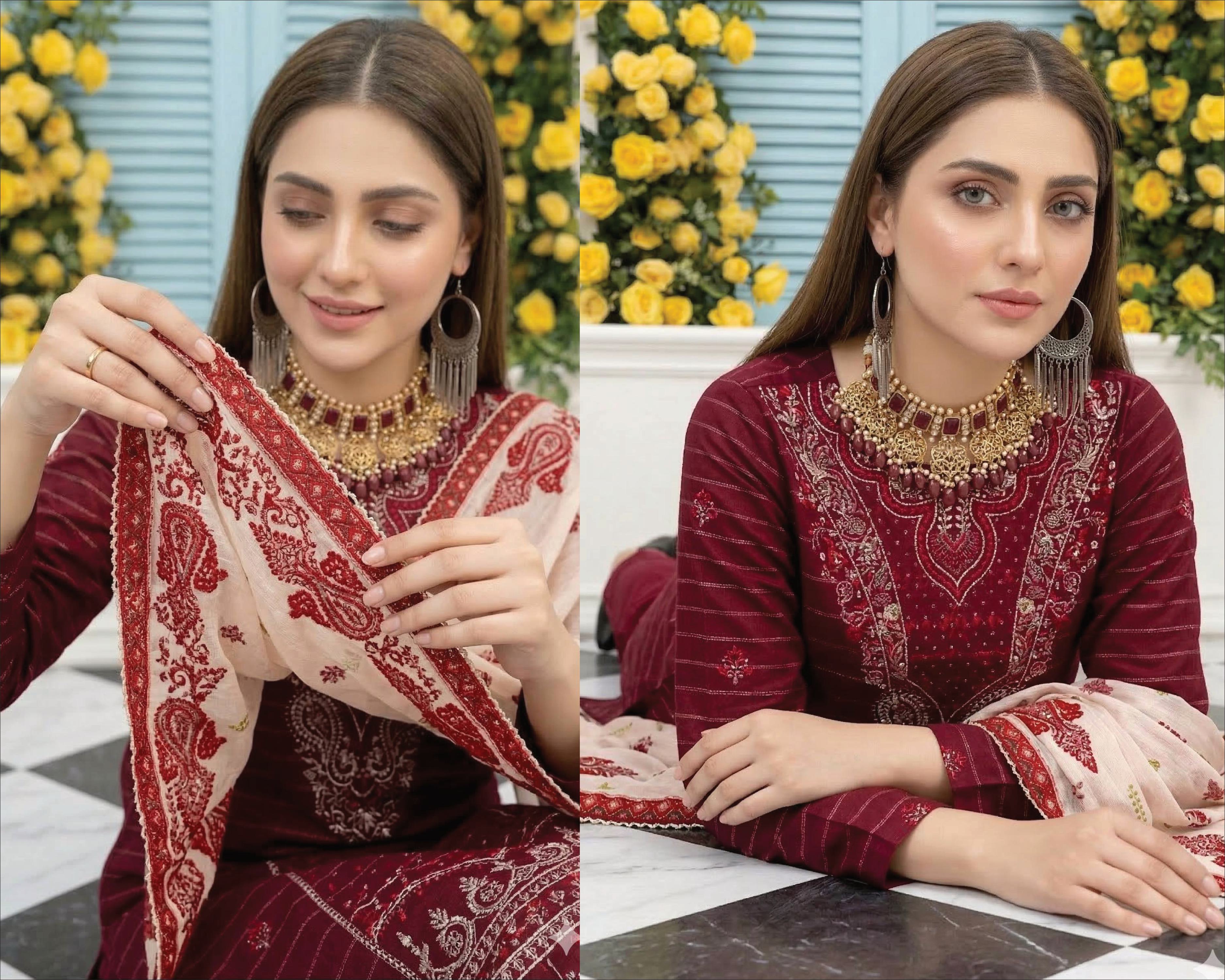 3 Piece Lawn Fatima's Collection Vol:2740
