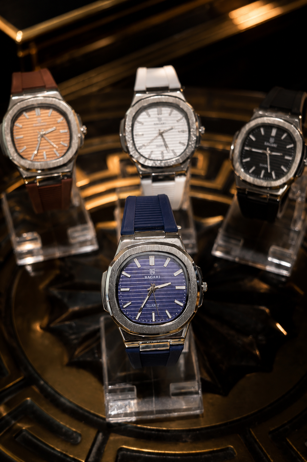 Watch for Men Luxury Stainless Steel Mesh Band Wristwatch Stylish Analog Design Available in Multiple Colors